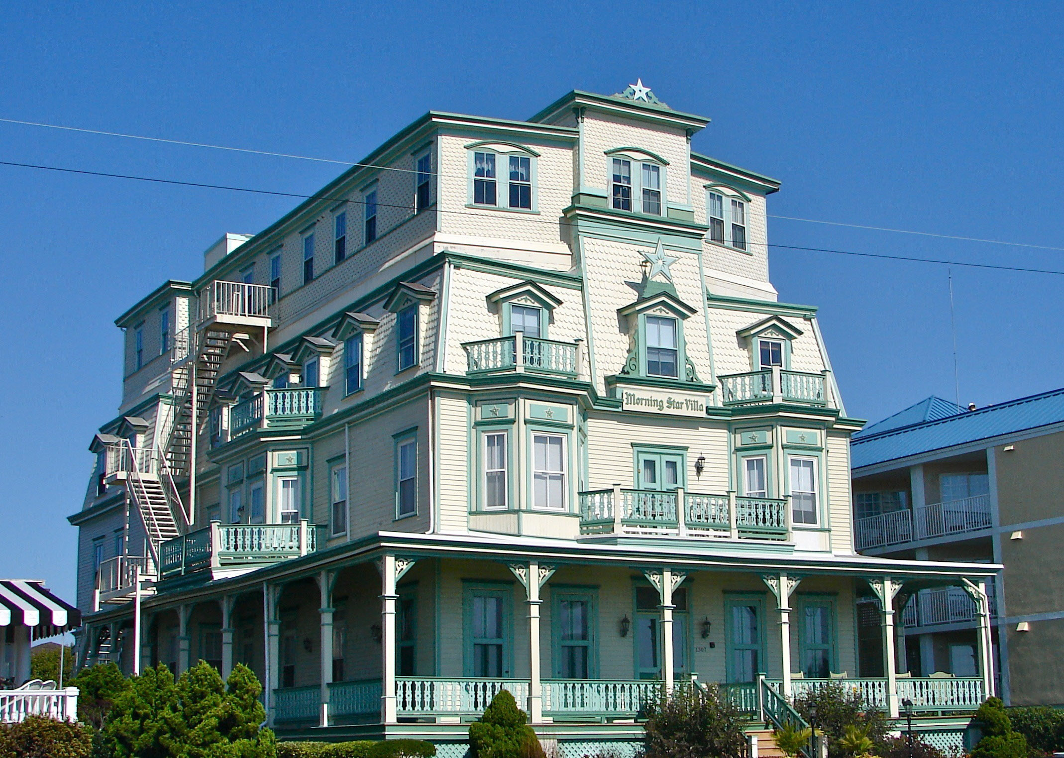 Cape May, New Jersey, Beautiful house, Public domain photo, 2140x1530 HD Desktop