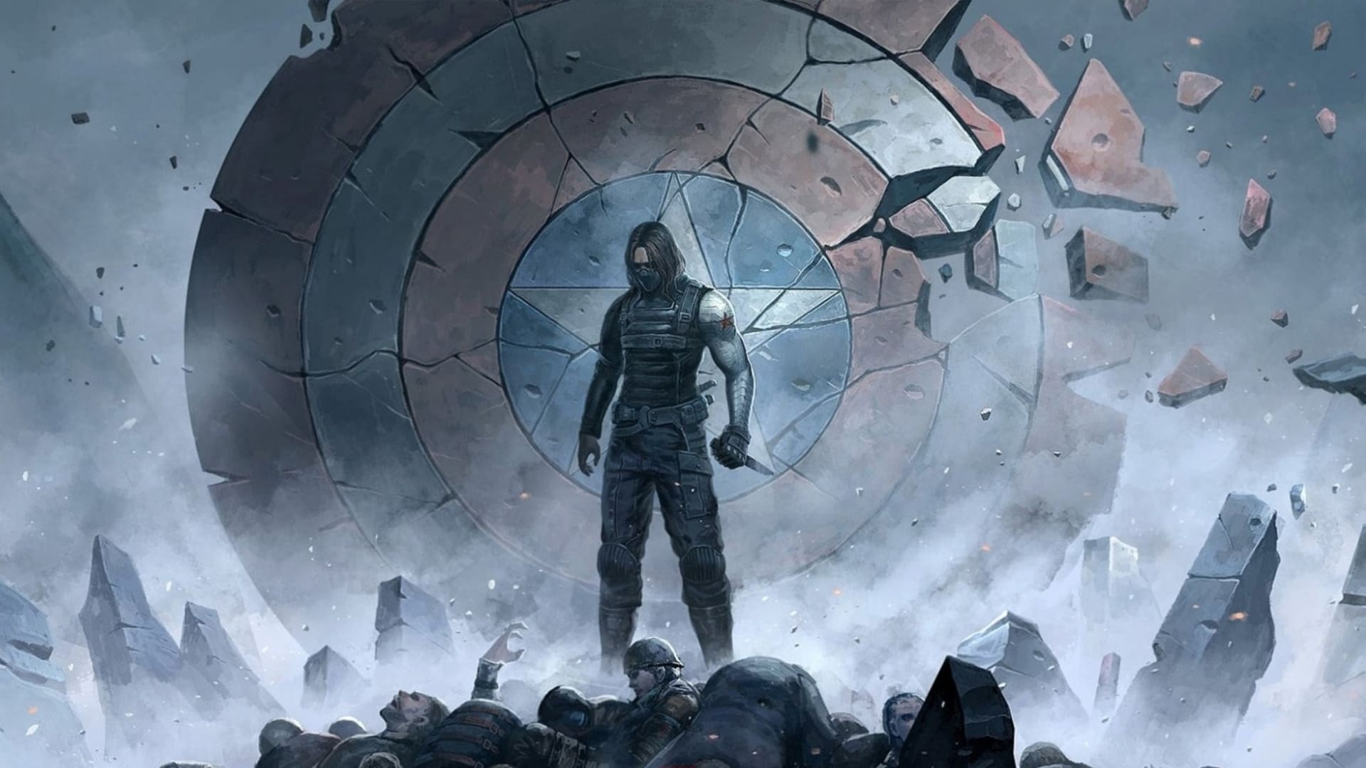 Sebastian Stan, Winter Soldier, Wallpaper, 24wallpapers, 1920x1080 Full HD Desktop