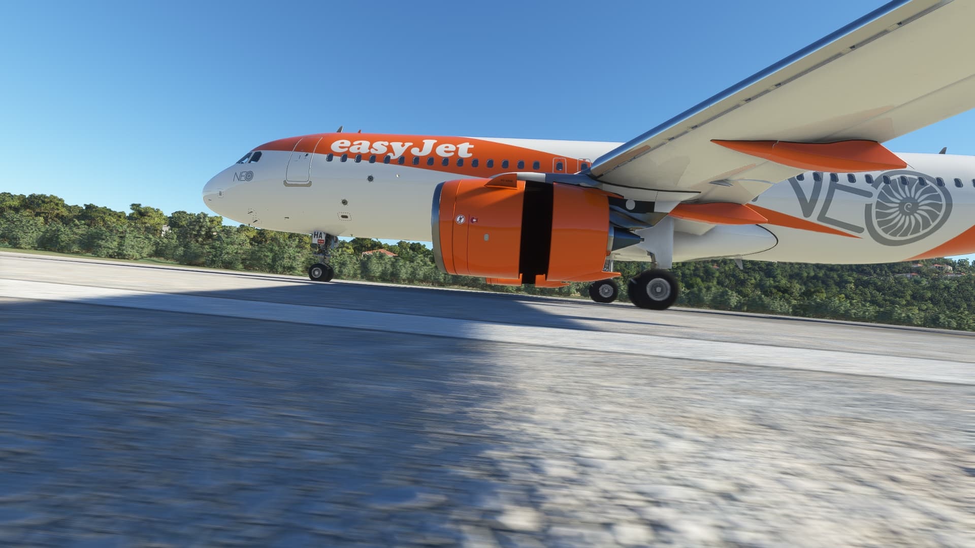 EasyJet Switzerland, Weekly dev update, Screenshot challenge, Aircraft engines, 1920x1080 Full HD Desktop