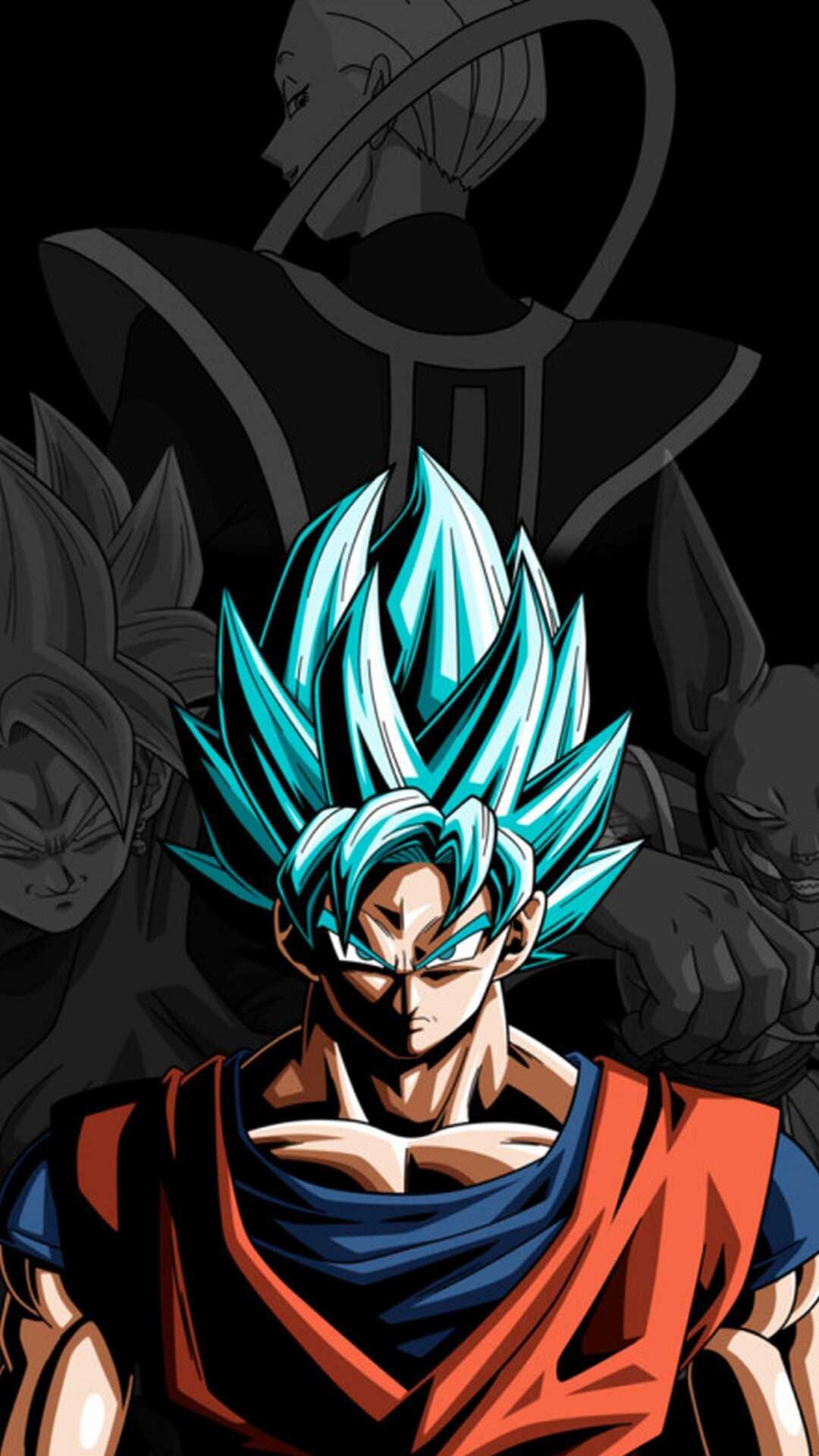 Goku, Awesome wallpaper, HD, Super Saiyan, 1080x1920 Full HD Phone