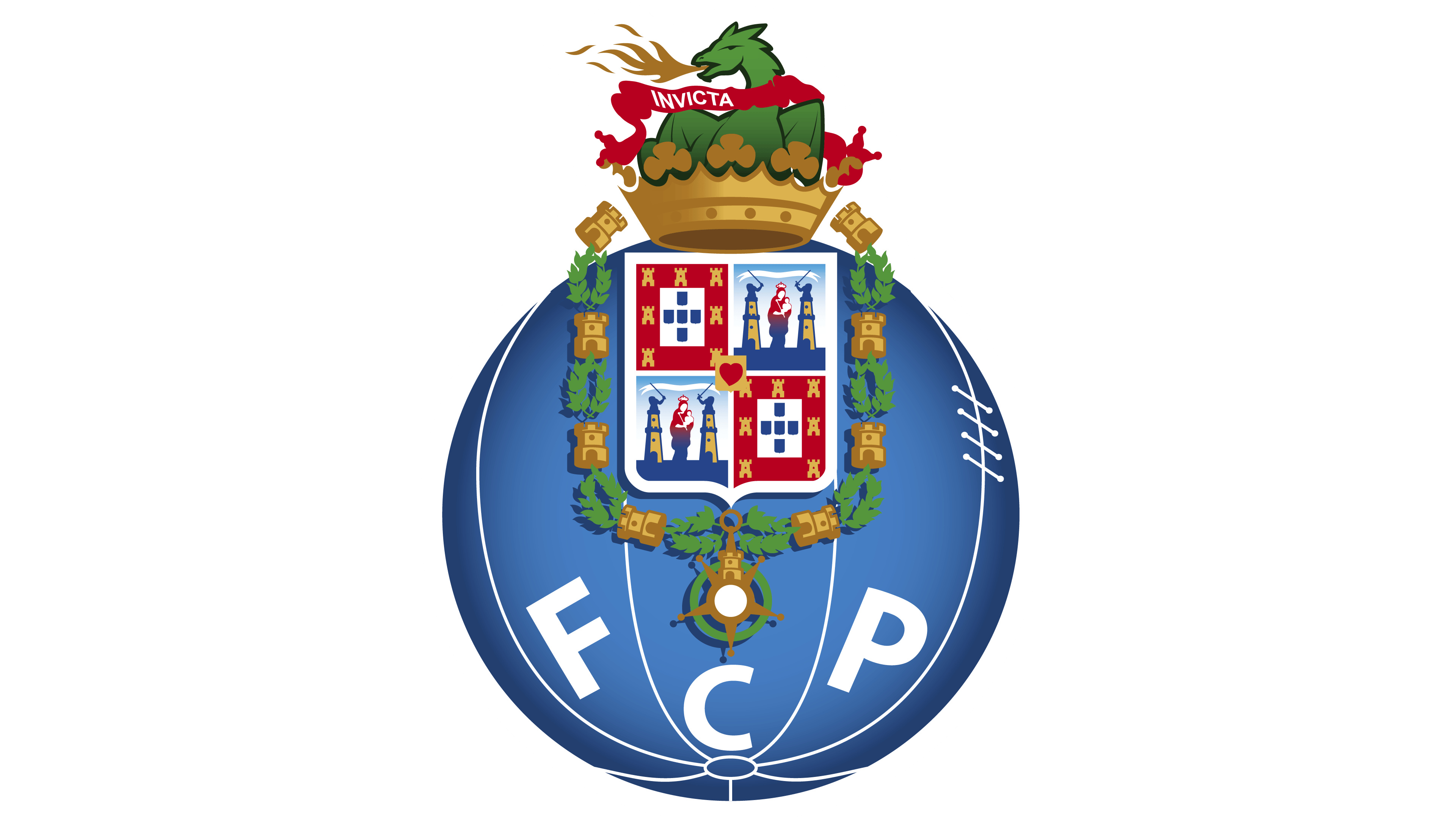 Logo, FC Porto Wallpaper, 3840x2160 4K Desktop