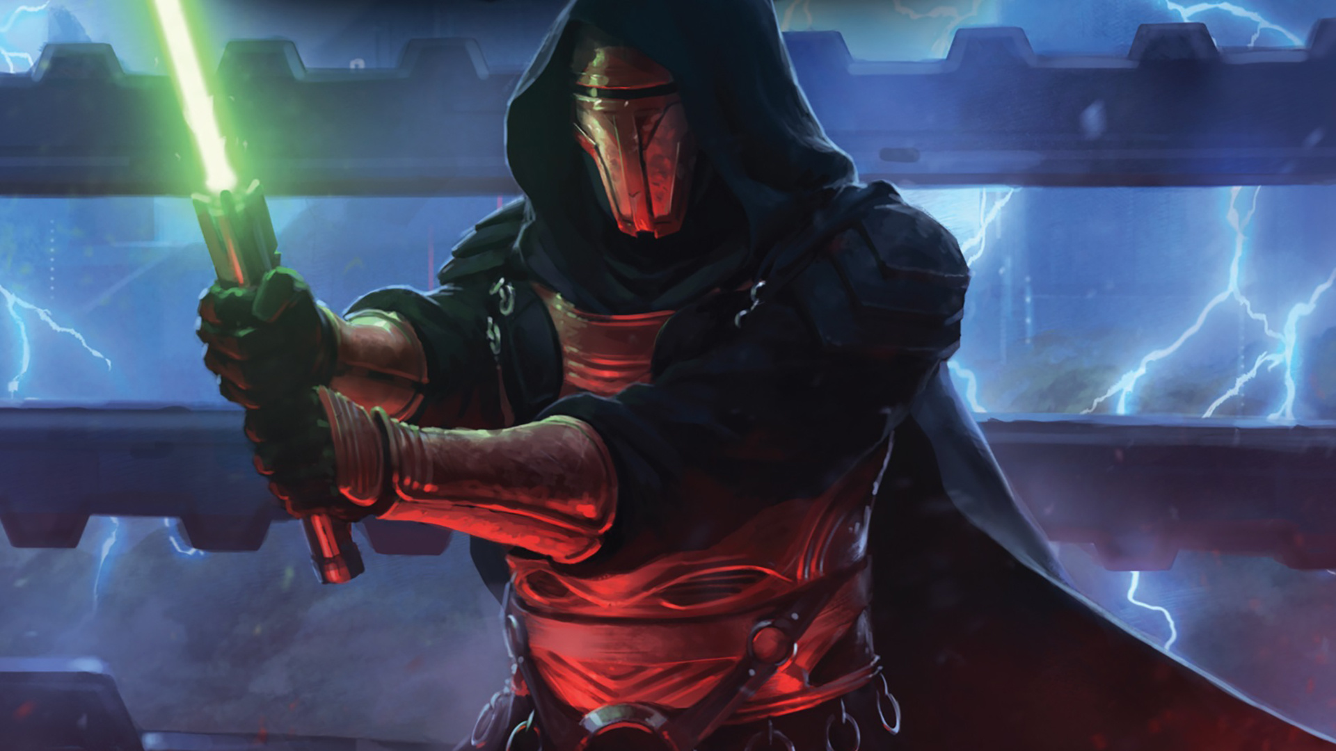 Revan wallpaper, Fan-created art, Gamer's admiration, Sith Lord portrayal, 1920x1080 Full HD Desktop