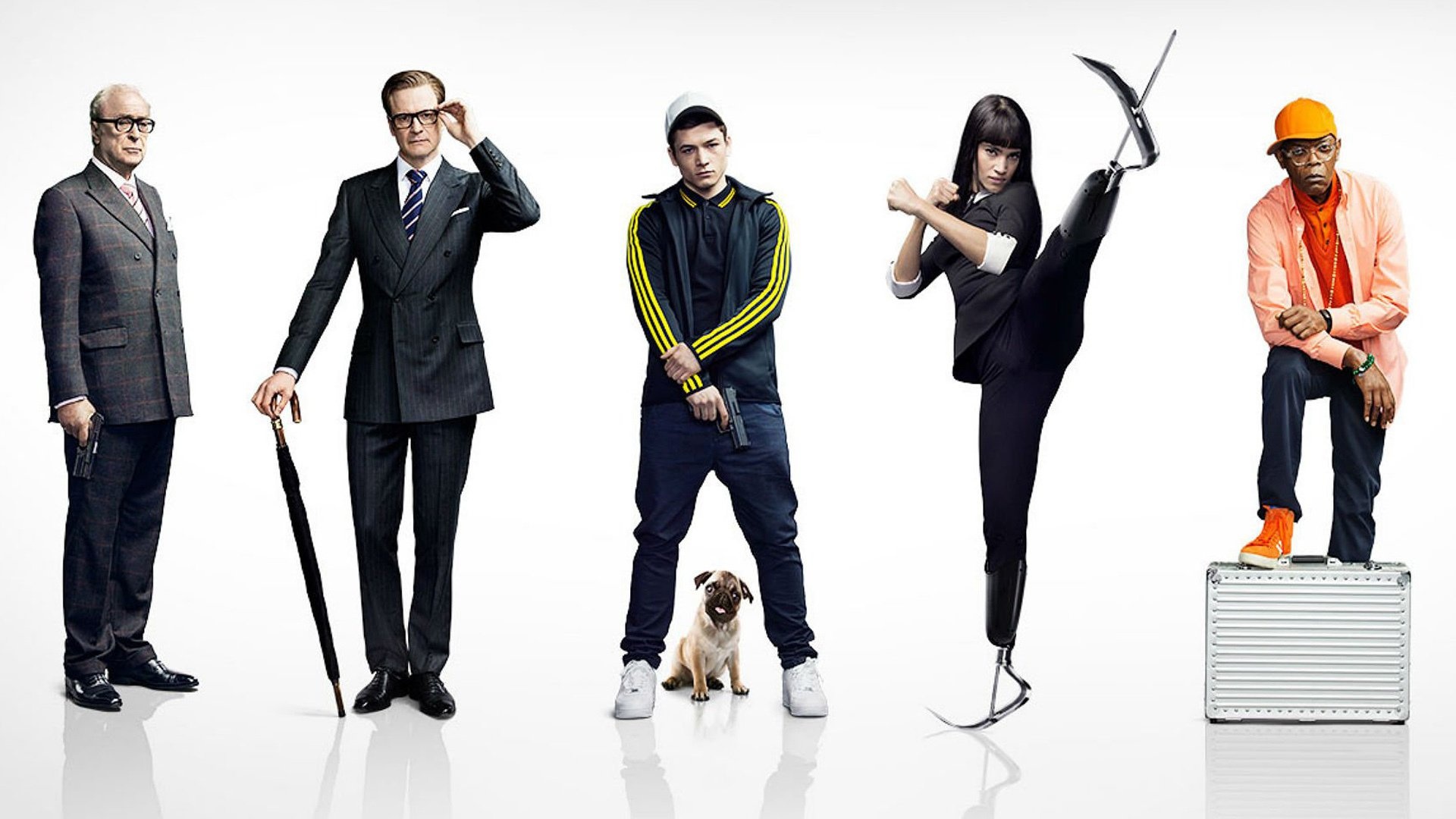 Kingsman: The Secret Service, Suave spies, High-octane action, Secret world of espionage, 1920x1080 Full HD Desktop