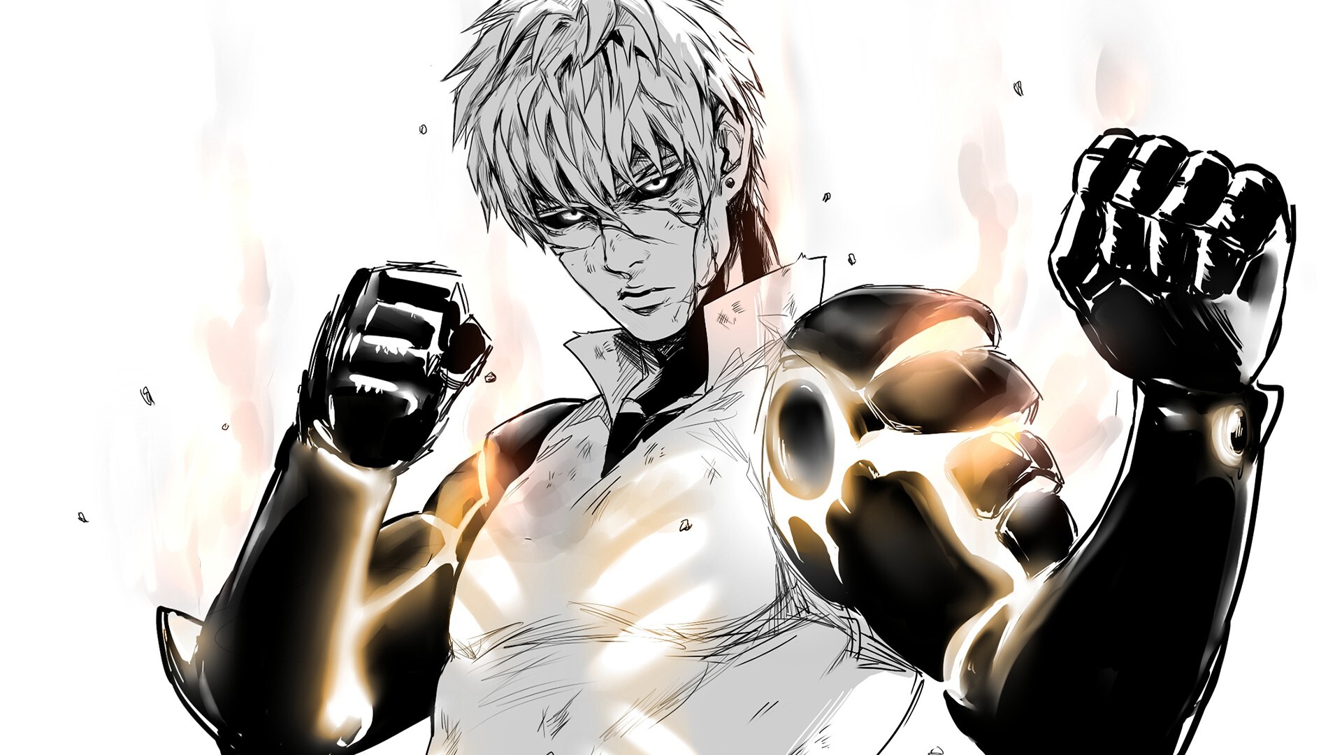 Genos, Anime boy, HD image, 1920x1080 Full HD Desktop