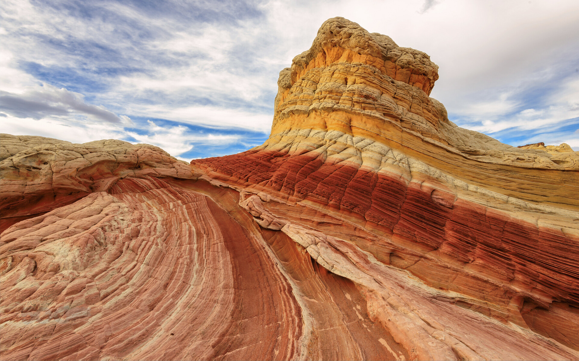 White Pocket, Geology Wallpaper, 1920x1200 HD Desktop