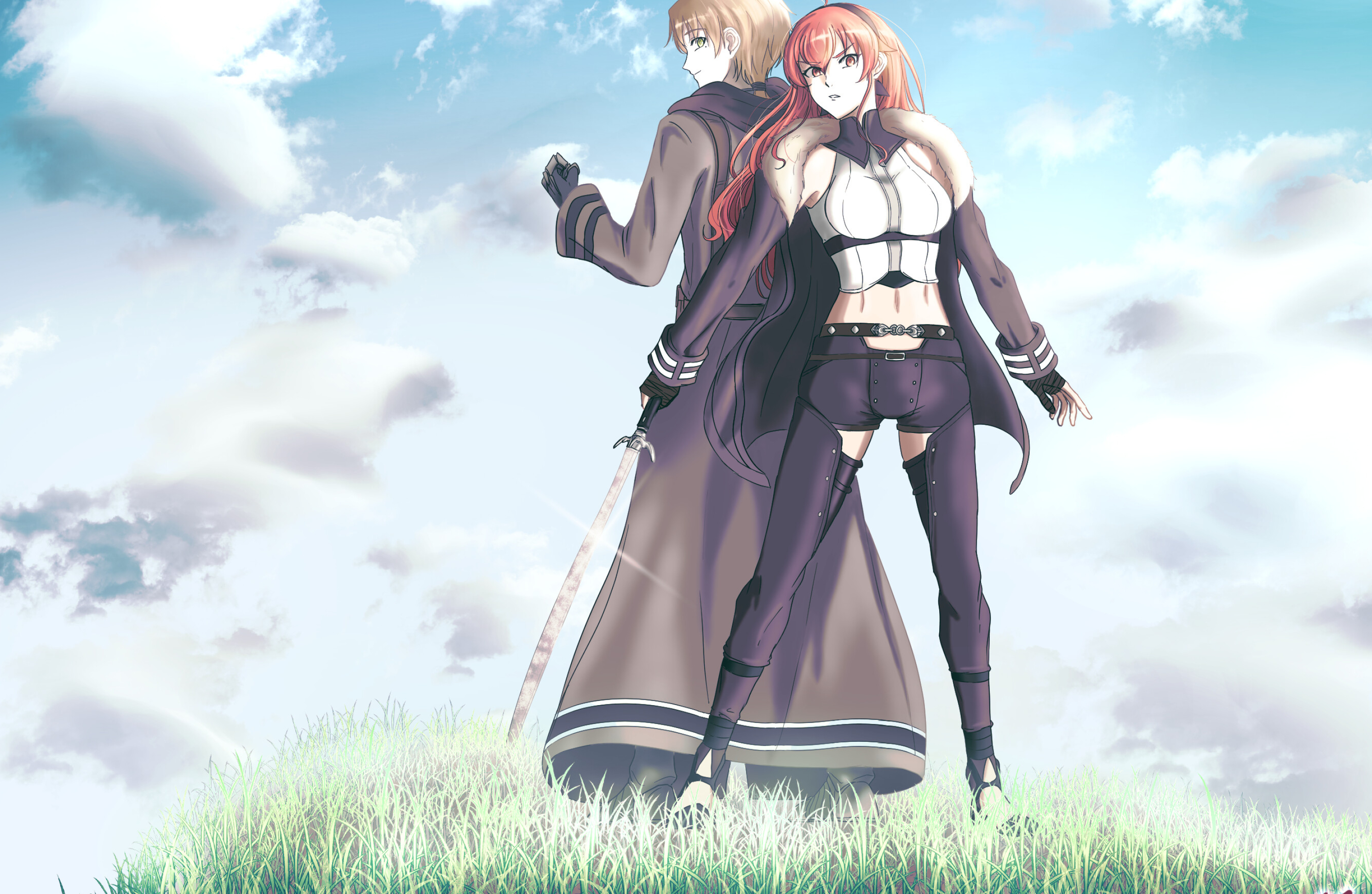 Mushoku Tensei, Jobless Reincarnation, Rudeus Greyrat, Wallpapers, 2990x1950 HD Desktop