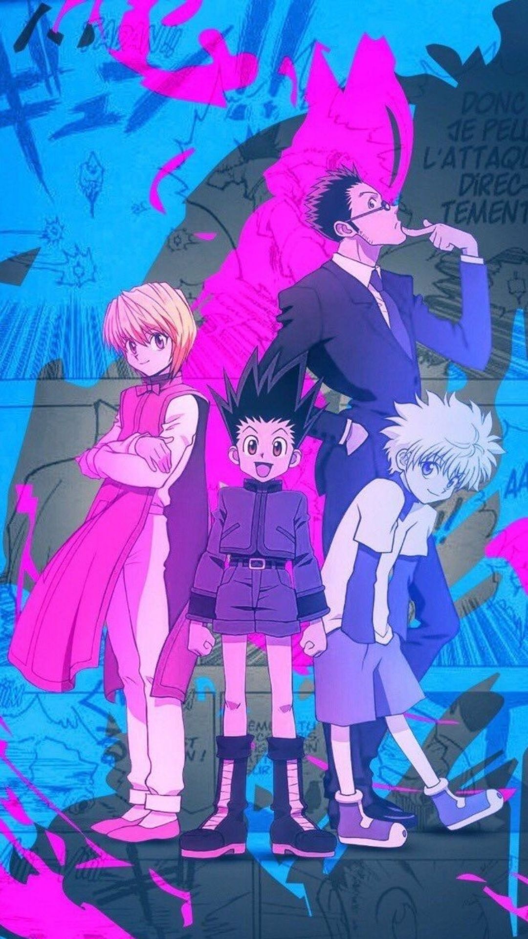 Hunter x Hunter anime, Aesthetic Wallz wallpaper, 1080x1920 Full HD Phone