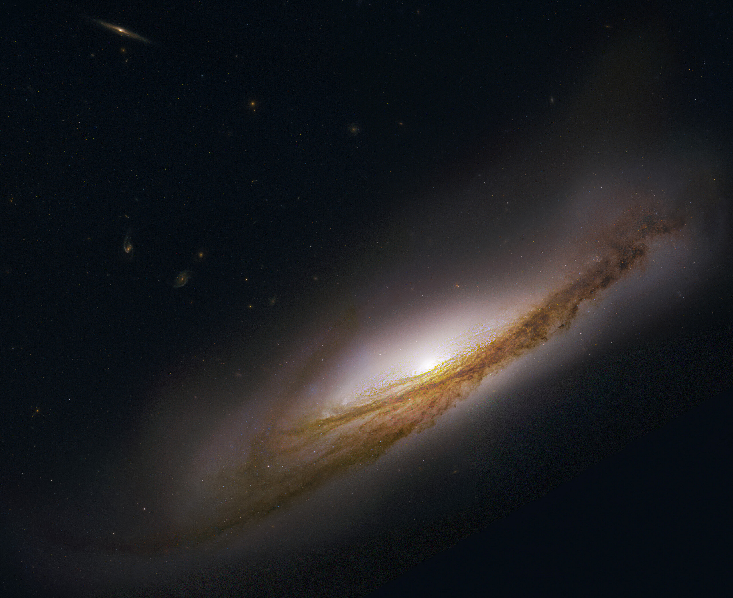 NGC 3190, Outer Space Wallpaper, 2560x2090 HD Desktop