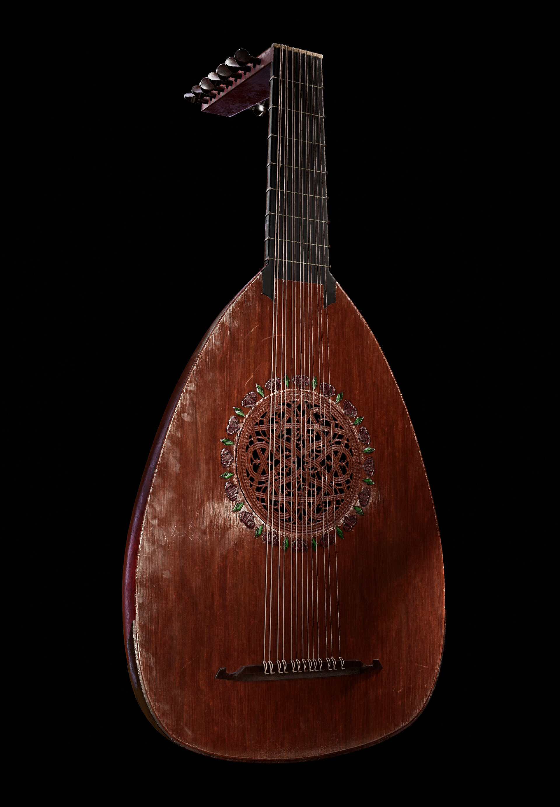 Lute art, Minstrel aesthetics, Beautifully crafted, Music inspiration, 1920x2770 HD Phone