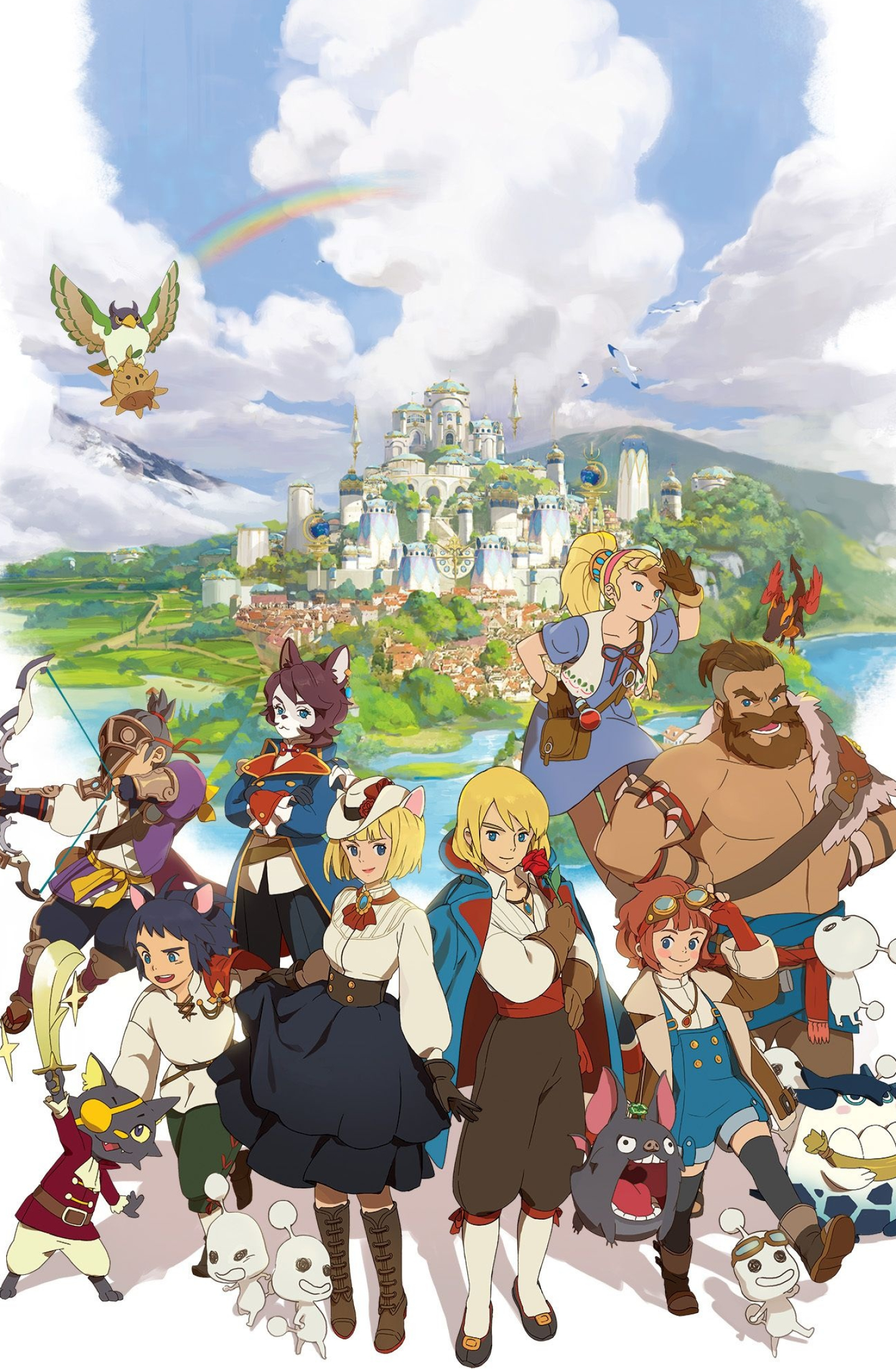 Ni no Kuni: Cross Worlds, Free image downloads, Kunitip, Art collection, 1440x2200 HD Phone