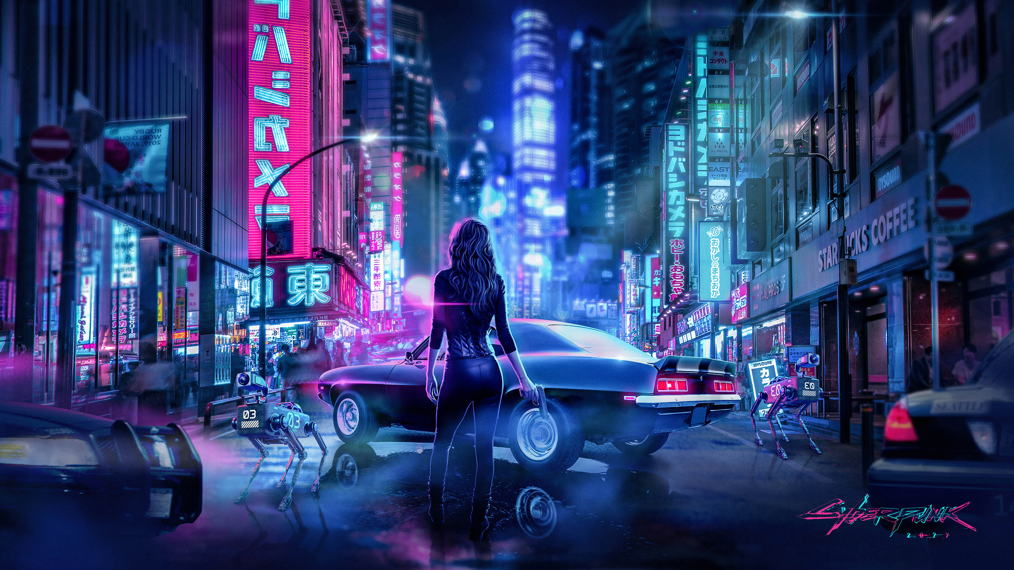 Cyberpunk 2077, For Laptop Wallpaper, 3840x2160 4K Desktop