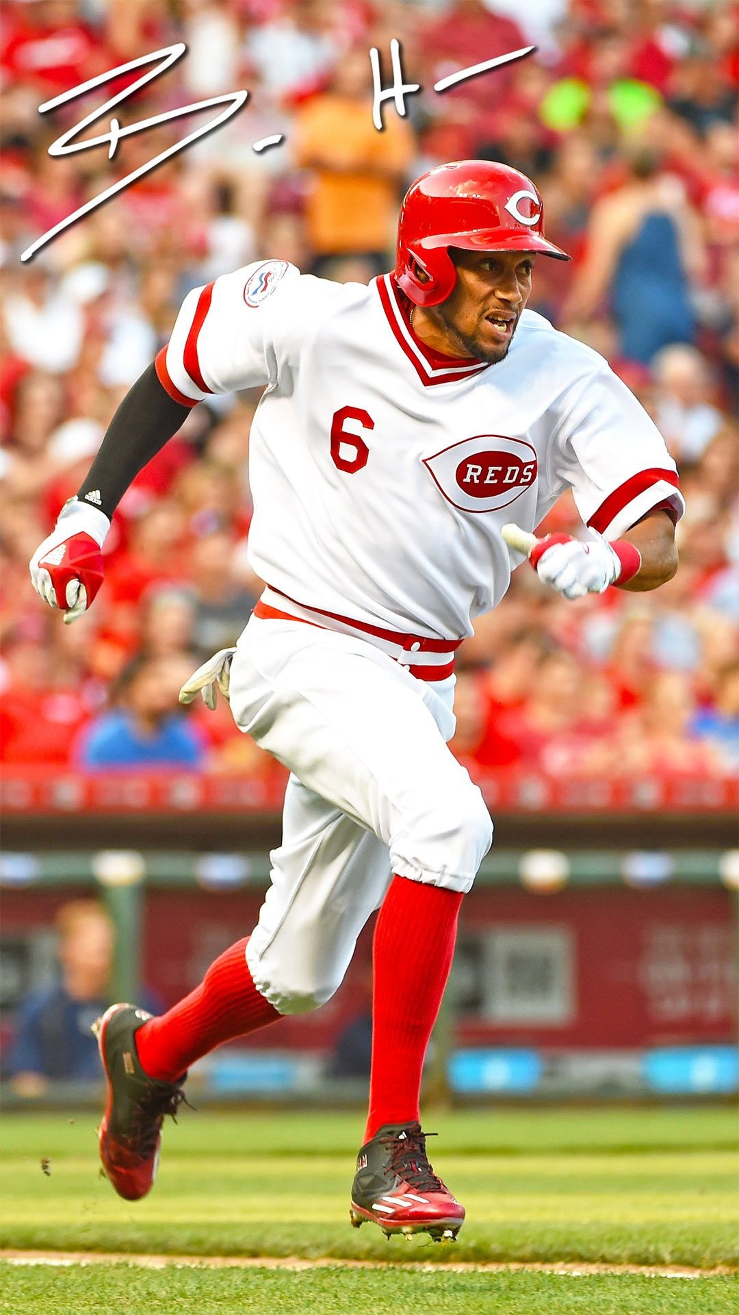 Billy Hamilton, Cincinnati Reds Wallpaper, 1080x1920 Full HD Phone