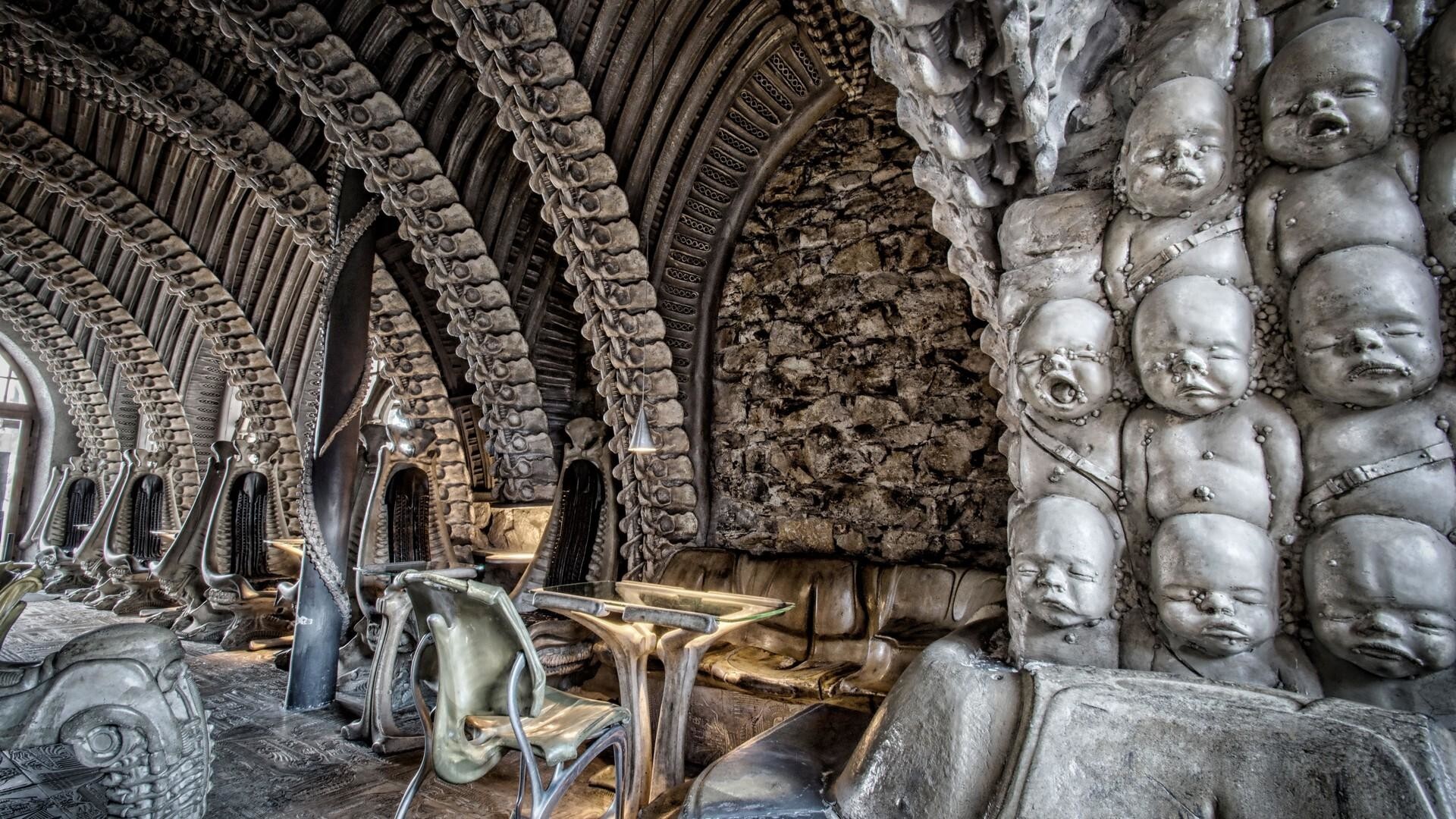 Themed Restaurant, H.R. Giger Wallpaper, 1920x1080 Full HD Desktop