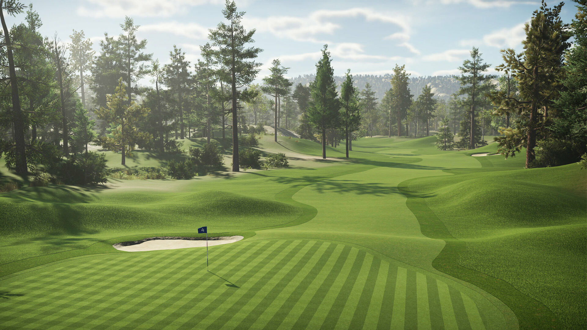 Golf, Course, Design, Corral, 1920x1080 Full HD Desktop