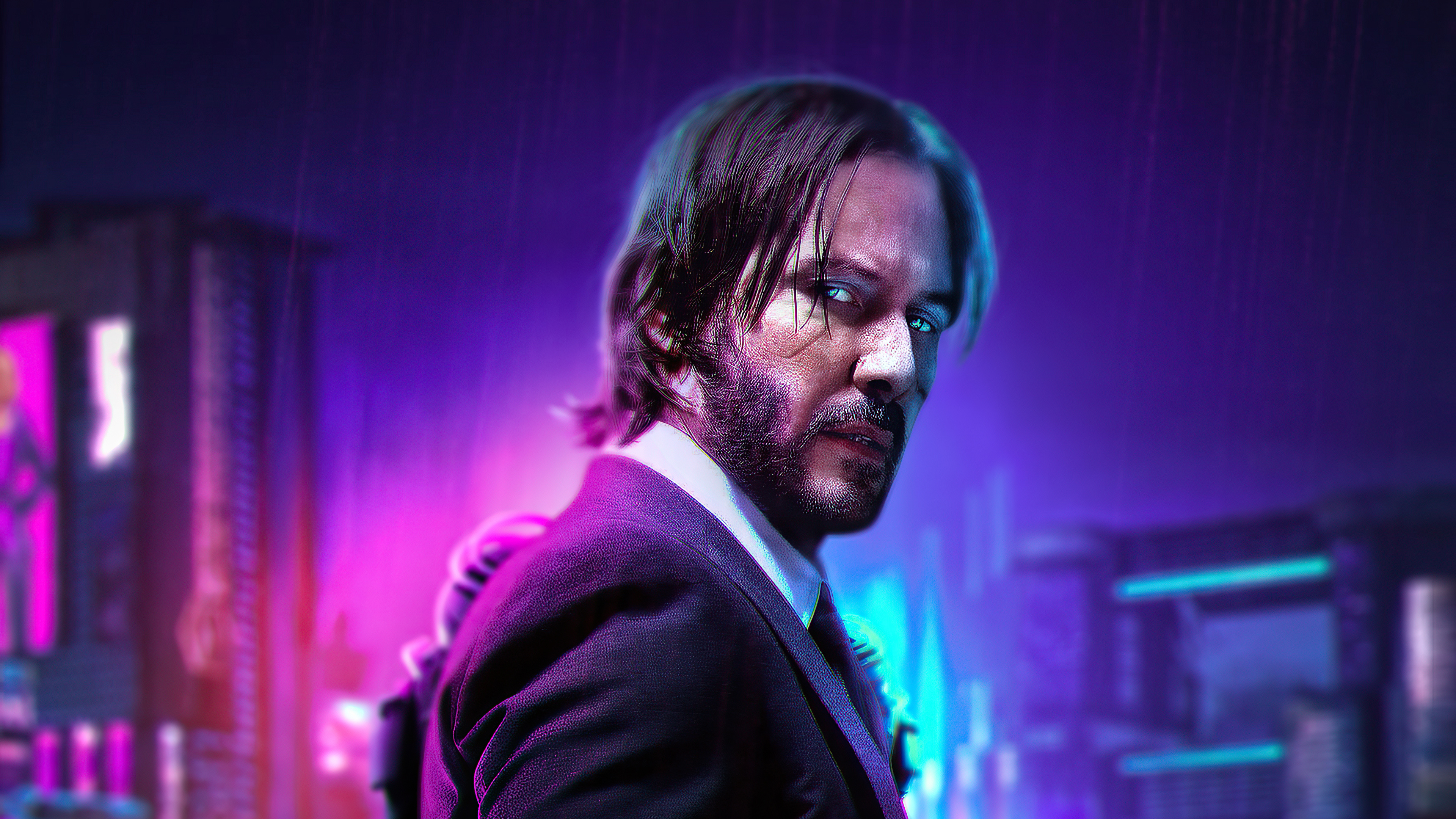 Cyberpunk 2077, John Wick Wallpaper, 3840x2160 4K Desktop