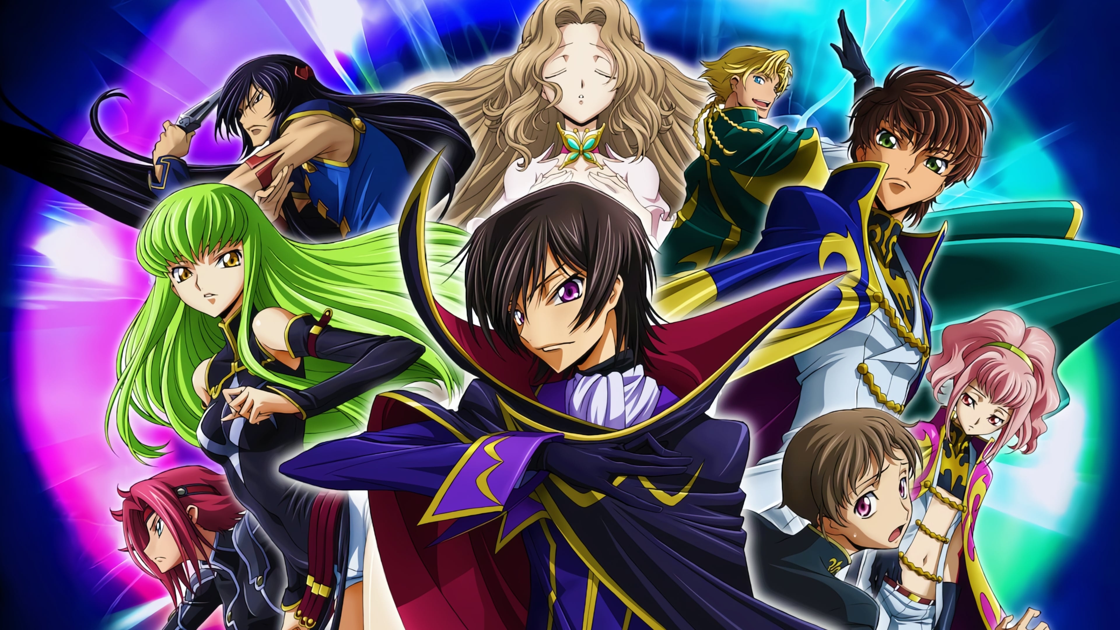 Code Geass, Lelouch rebellion, Animated series, Fan comments, 3840x2160 4K Desktop