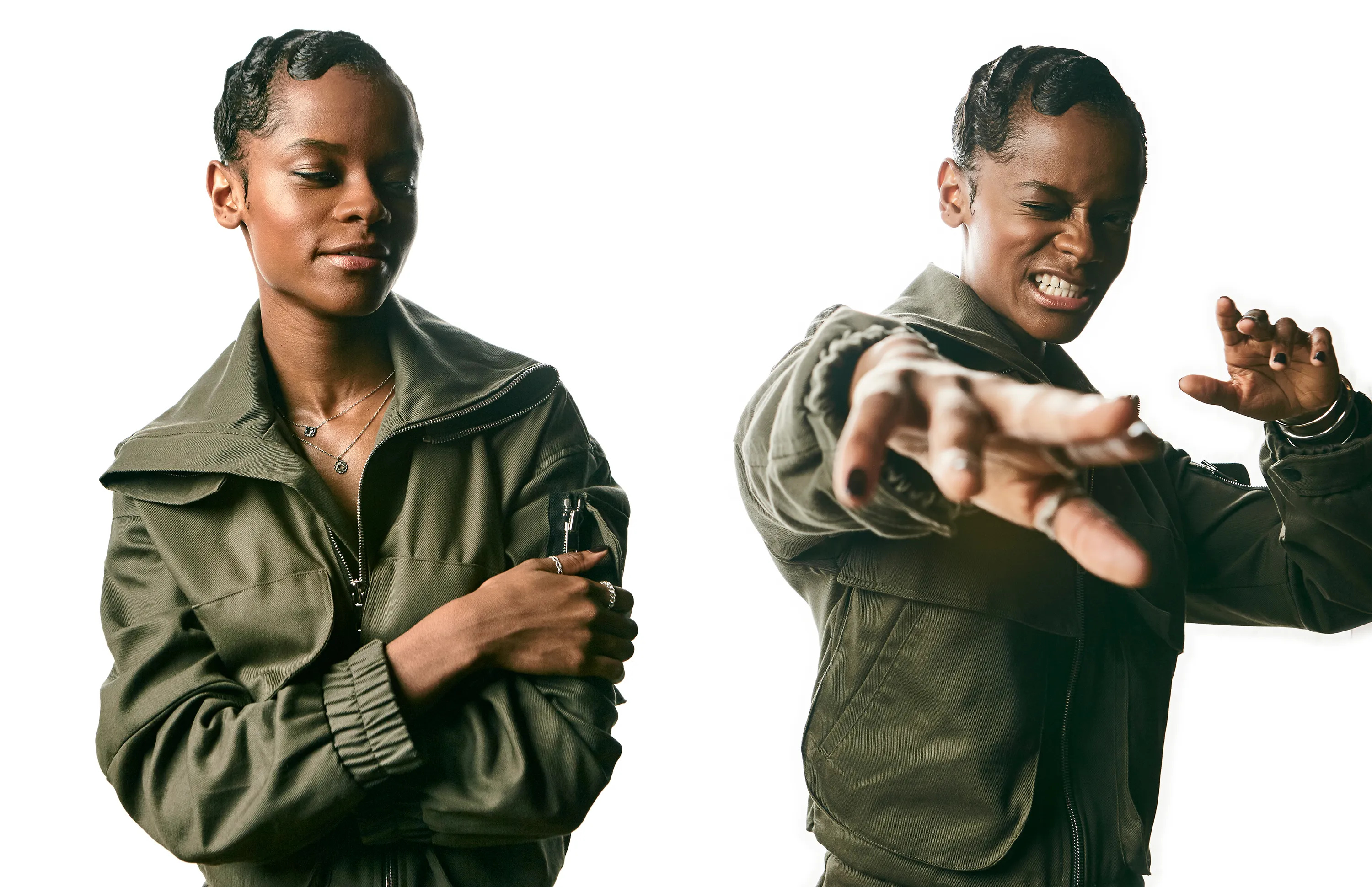 Letitia Wright, Black Panther breakout star, Smashing Disney princess expectations, Vanity Fair feature, 3000x1940 HD Desktop