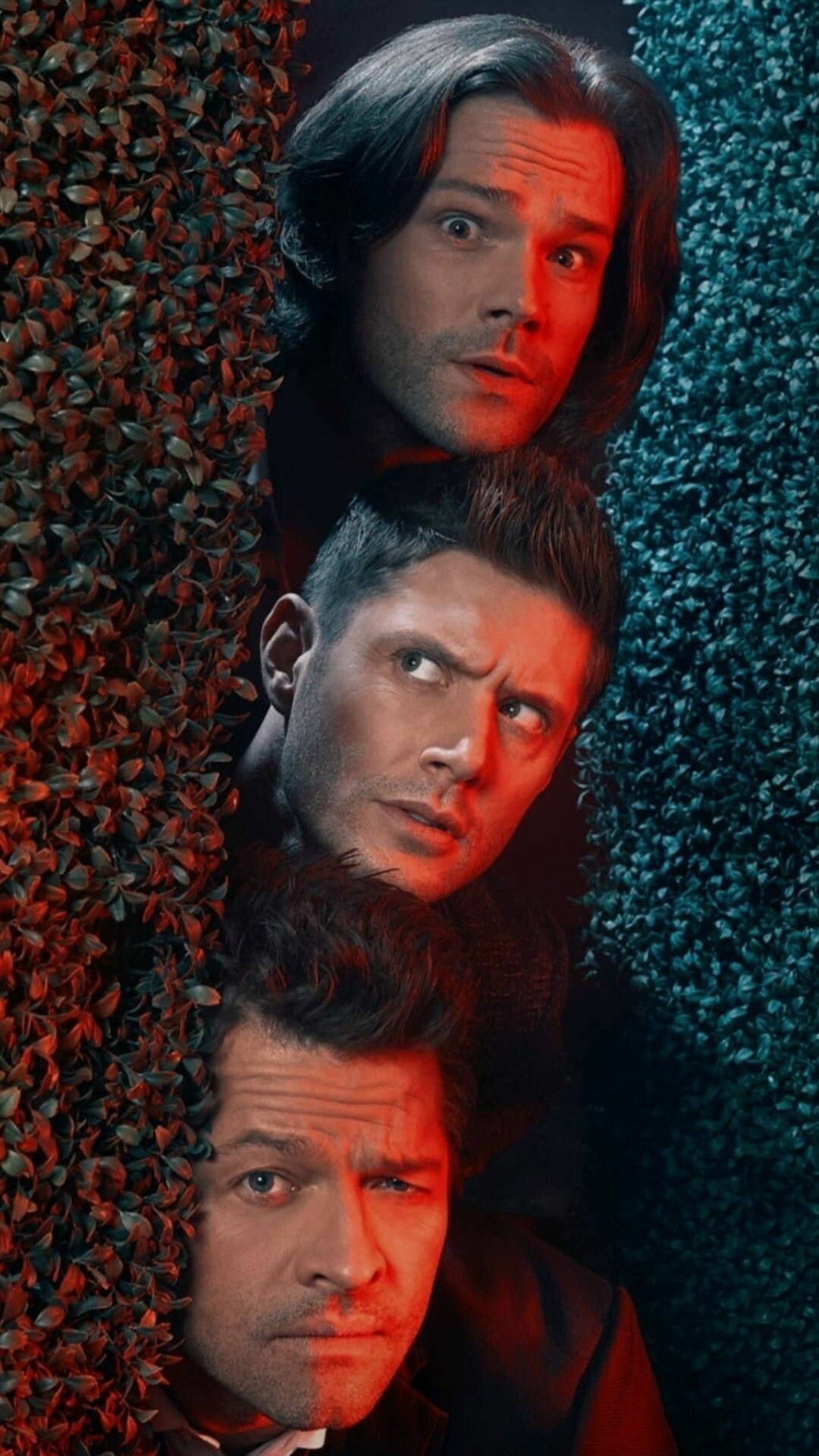 Supernatural, Cast wallpapers, Supernatural fan, Memorable TV show, 1080x1920 Full HD Phone