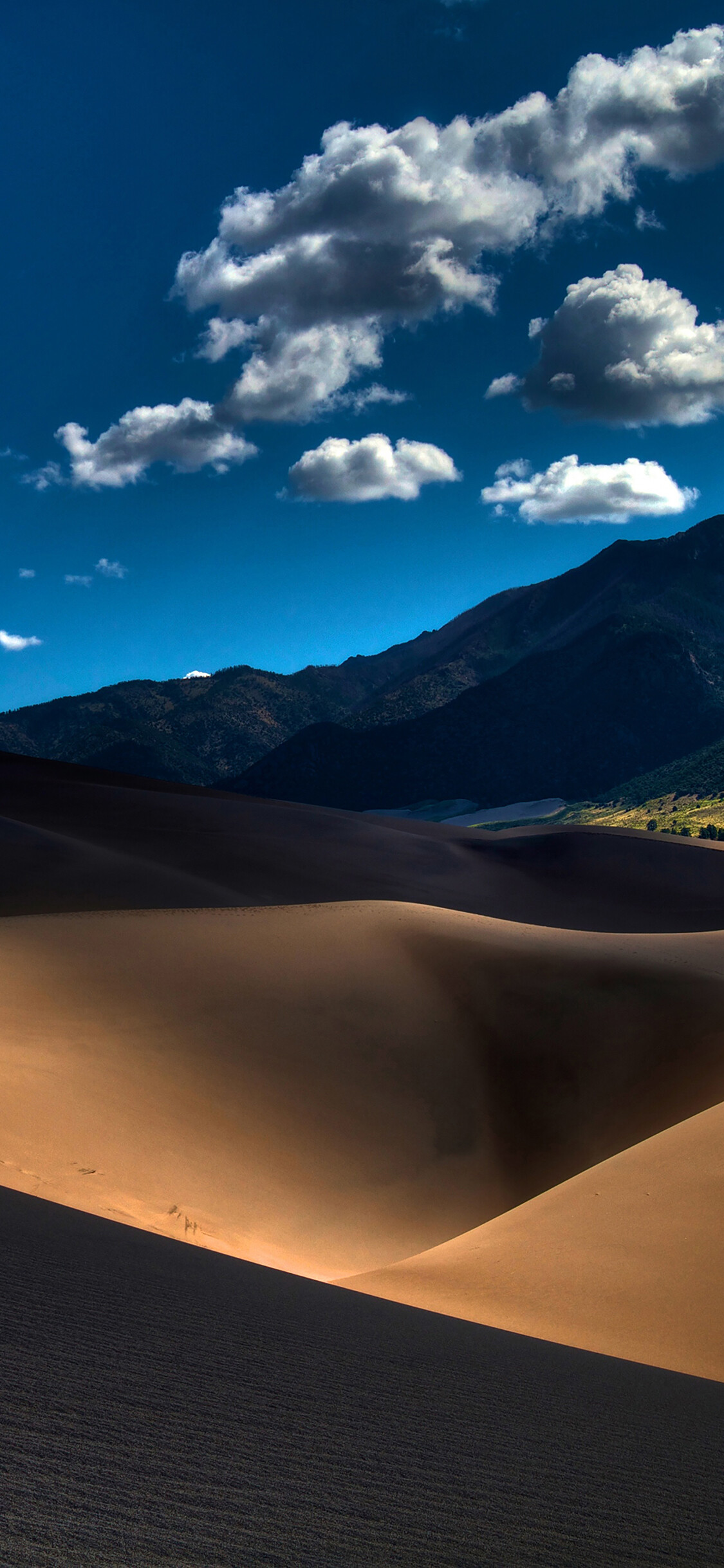 Phone wallpaper masterpiece, Nature's fine art, Desert serenity, Embrace the sand, 1130x2440 HD Phone