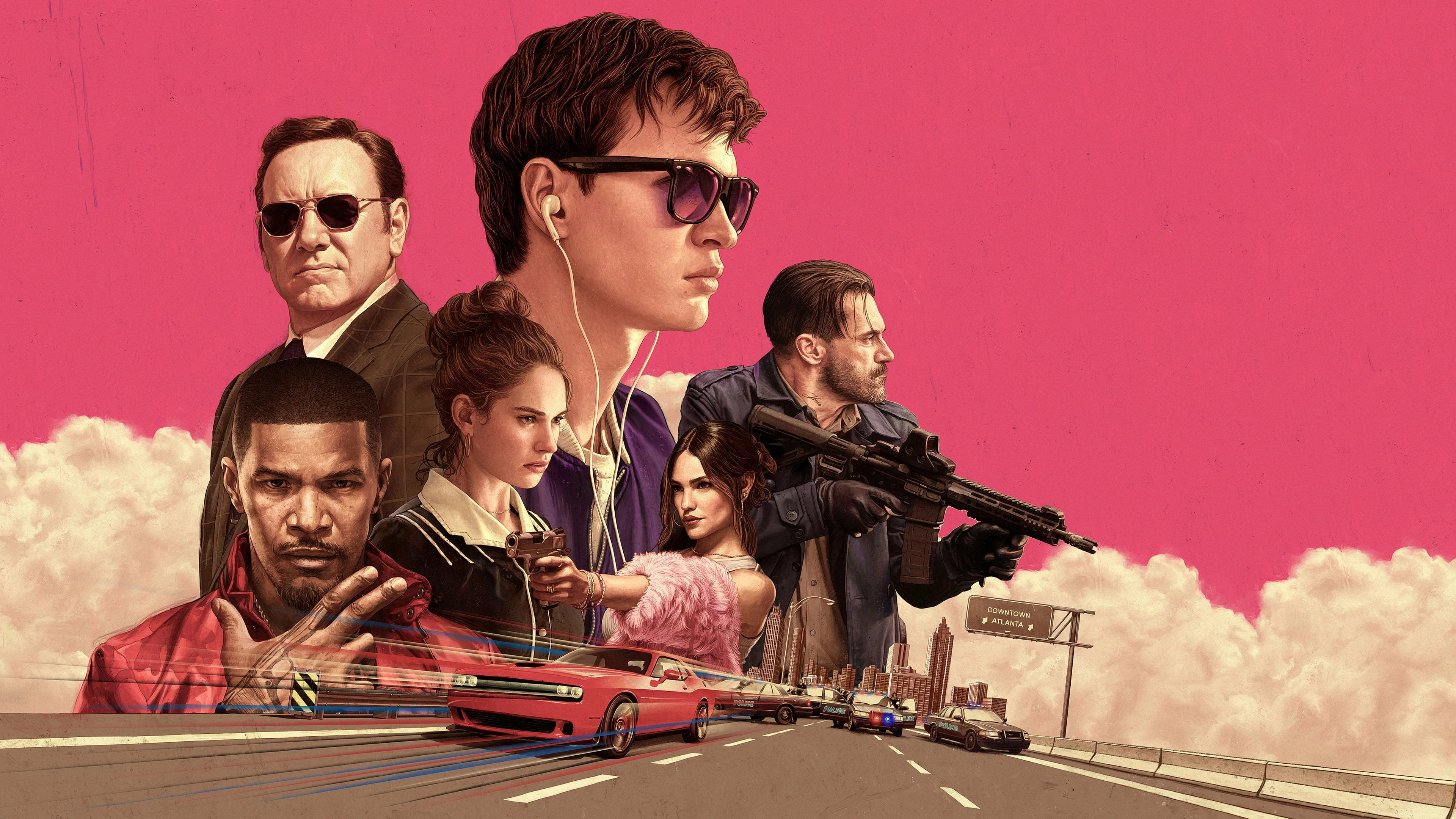 Baby Driver, Serien, Expiration date, Exciting thriller, 3840x2160 4K Desktop