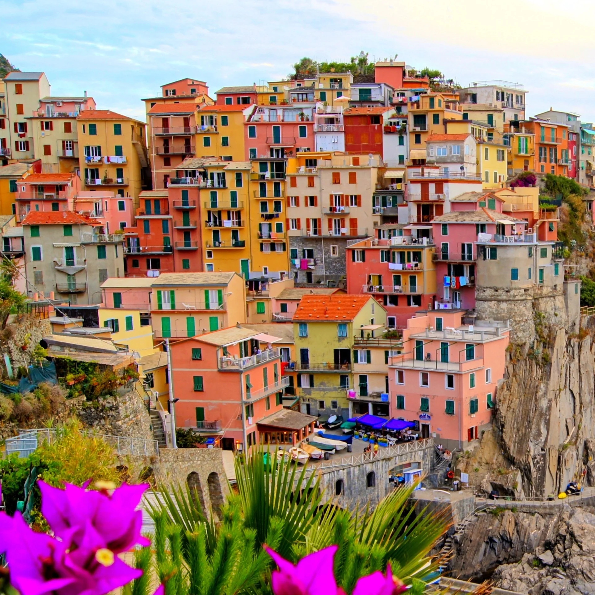 Cinque Terre, Travels, Wohnmobil, Camper, 1920x1920 HD Phone