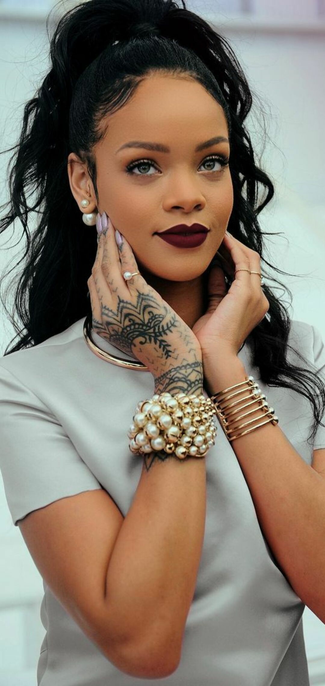 Rihanna, Top best wallpapers, HD backgrounds, Fashion, 1080x2280 HD Phone