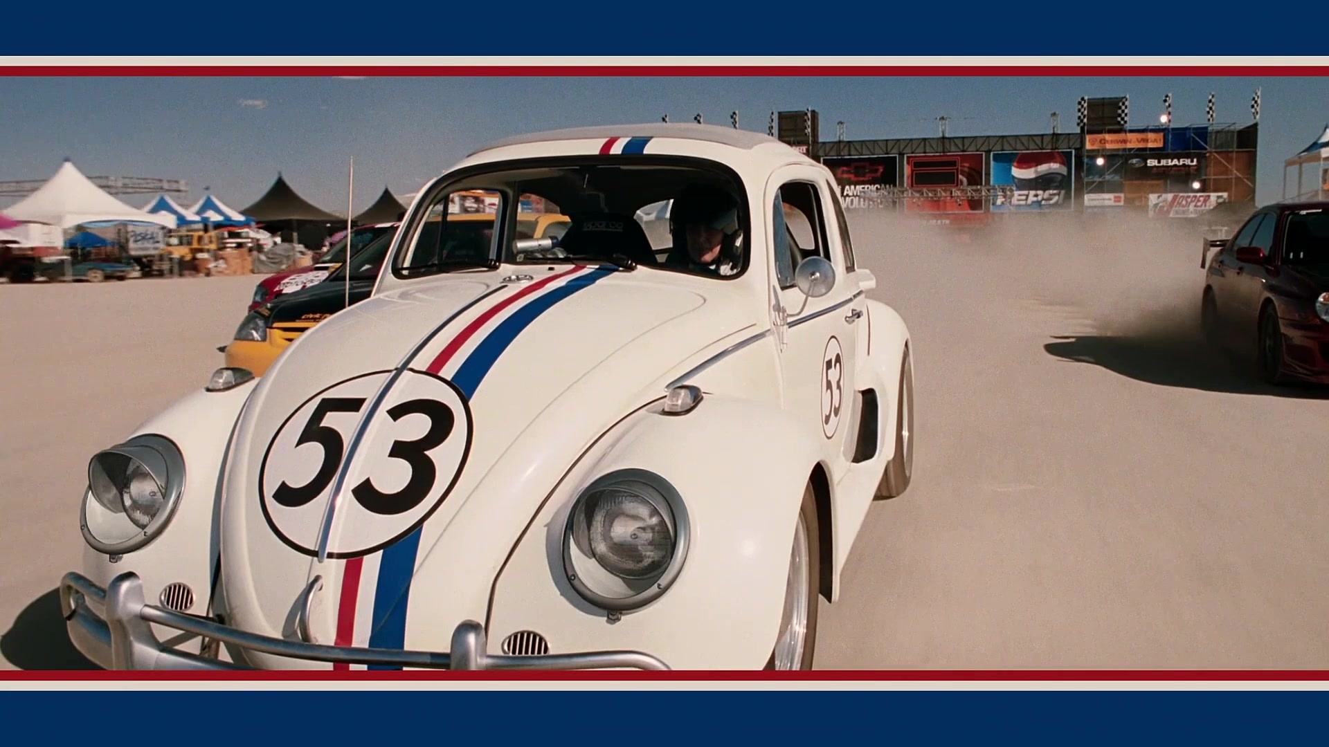 Herbie movies, Volkswagen Beetle, Sun roof, Lindsay Lohan, 1920x1080 Full HD Desktop