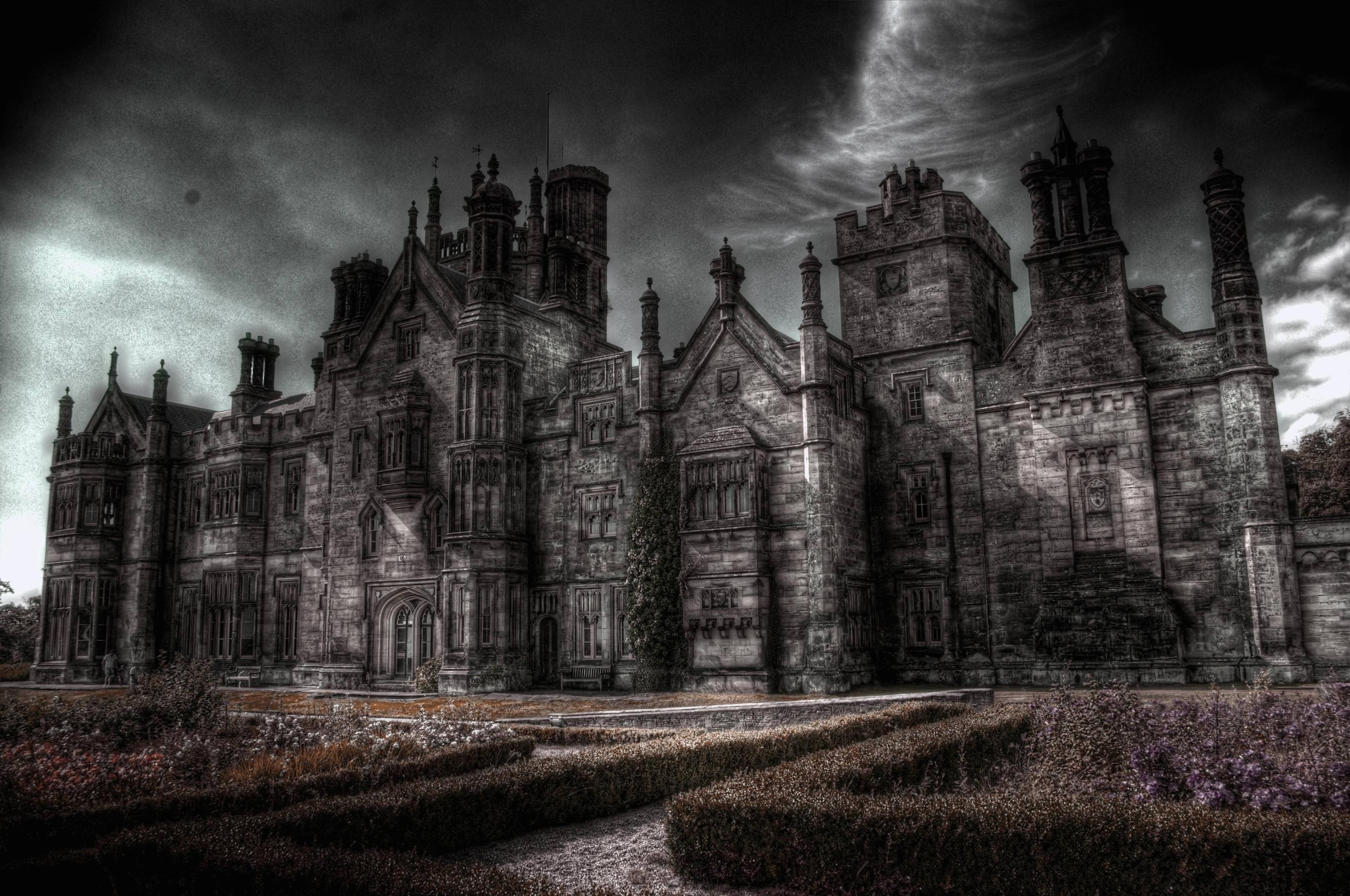 Margam Castle, Gothic Art Wallpaper, 3240x2160 HD Desktop