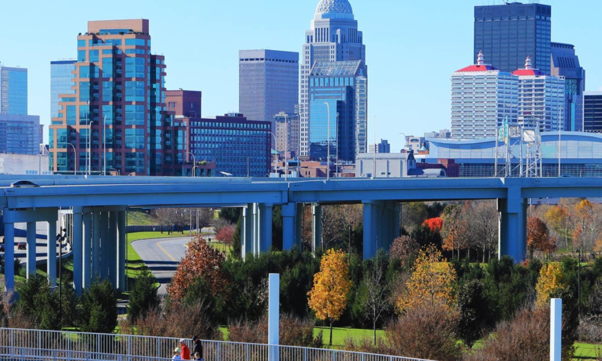 Louisville travels, downtown Louisville, Kentucky cityscape, urban exploration, 2000x1200 HD Desktop