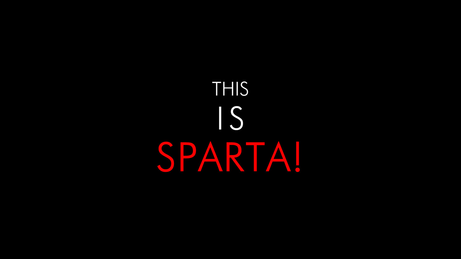 This is Sparta, Film quote, Epic battle, Intense action, 1920x1080 Full HD Desktop