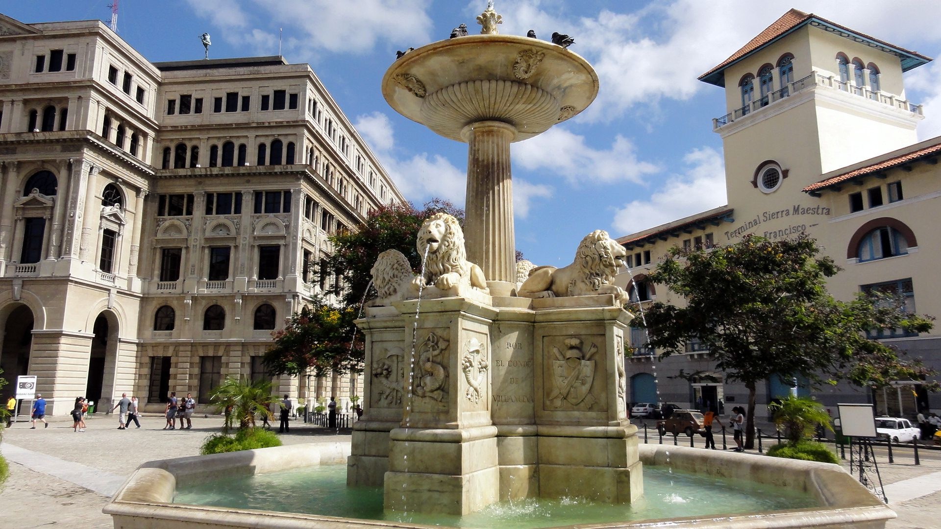 Historical plaza, Havana's soul, Havana city, Cuba journey, 1920x1080 Full HD Desktop