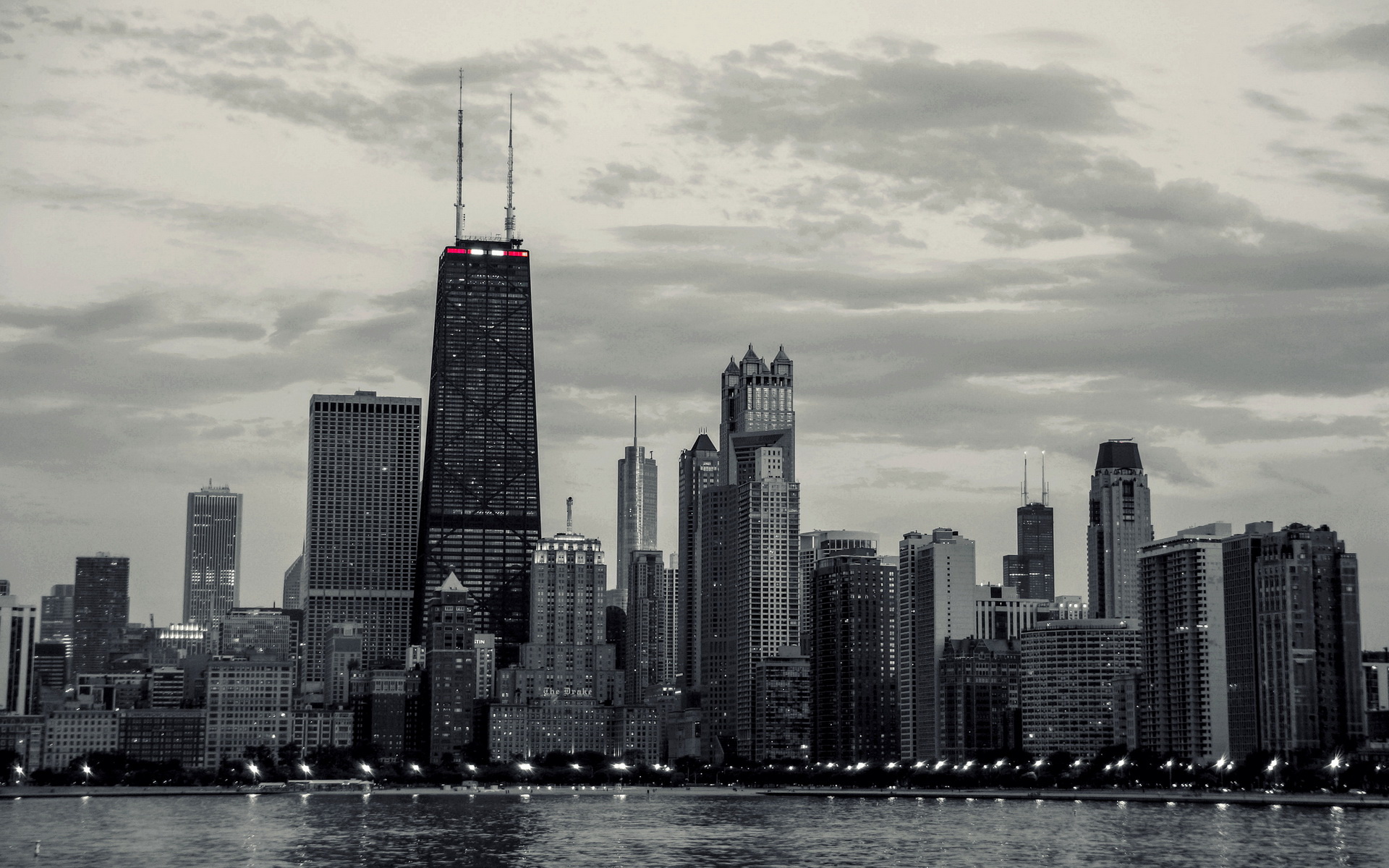 Chicago desktop wallpaper, City architecture, Historic buildings, Skyline, 1920x1200 HD Desktop