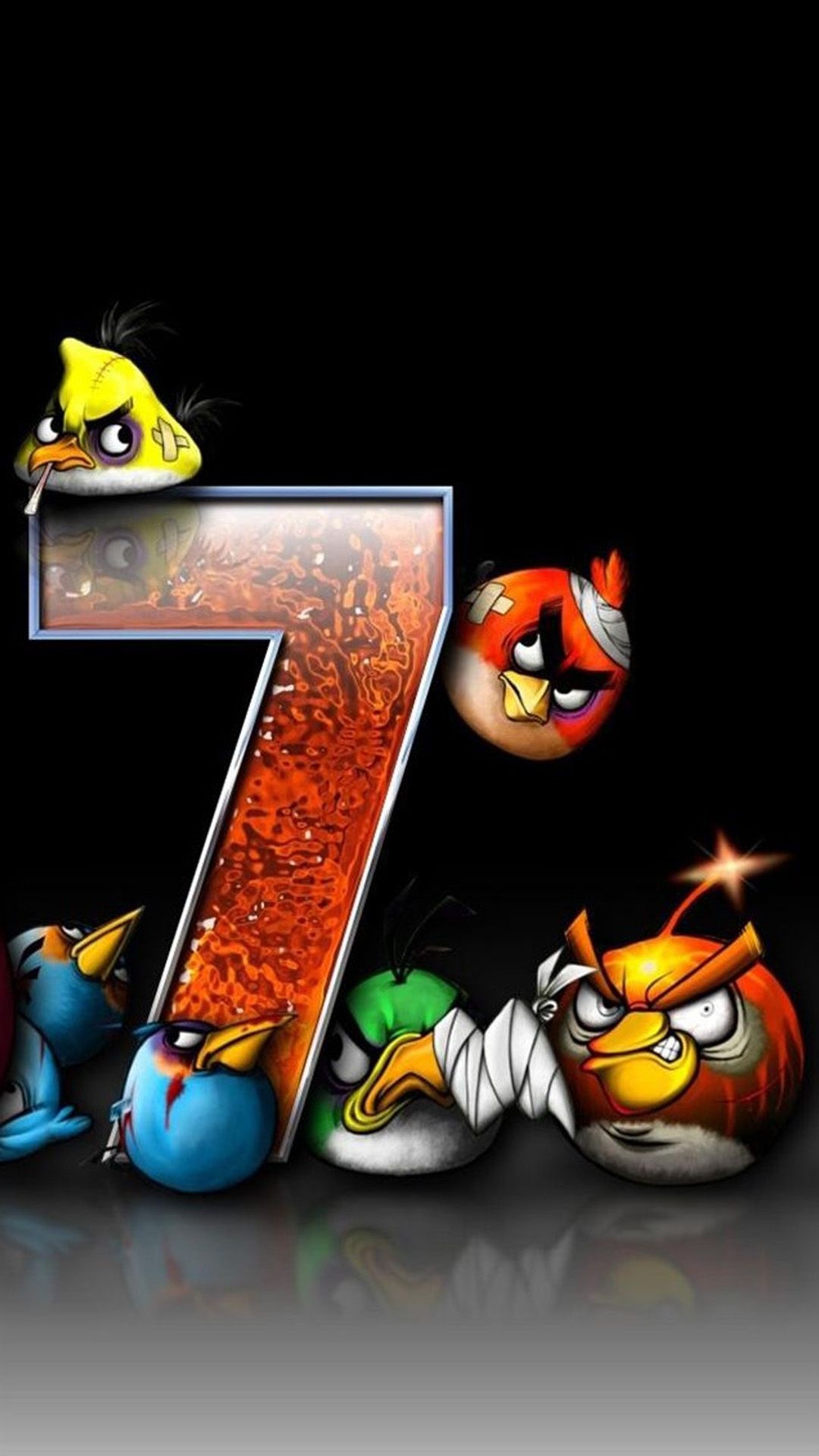 Angry Birds, Game wallpaper, iPad mini wallpaper, Angry bird wallpaper, 1080x1920 Full HD Phone