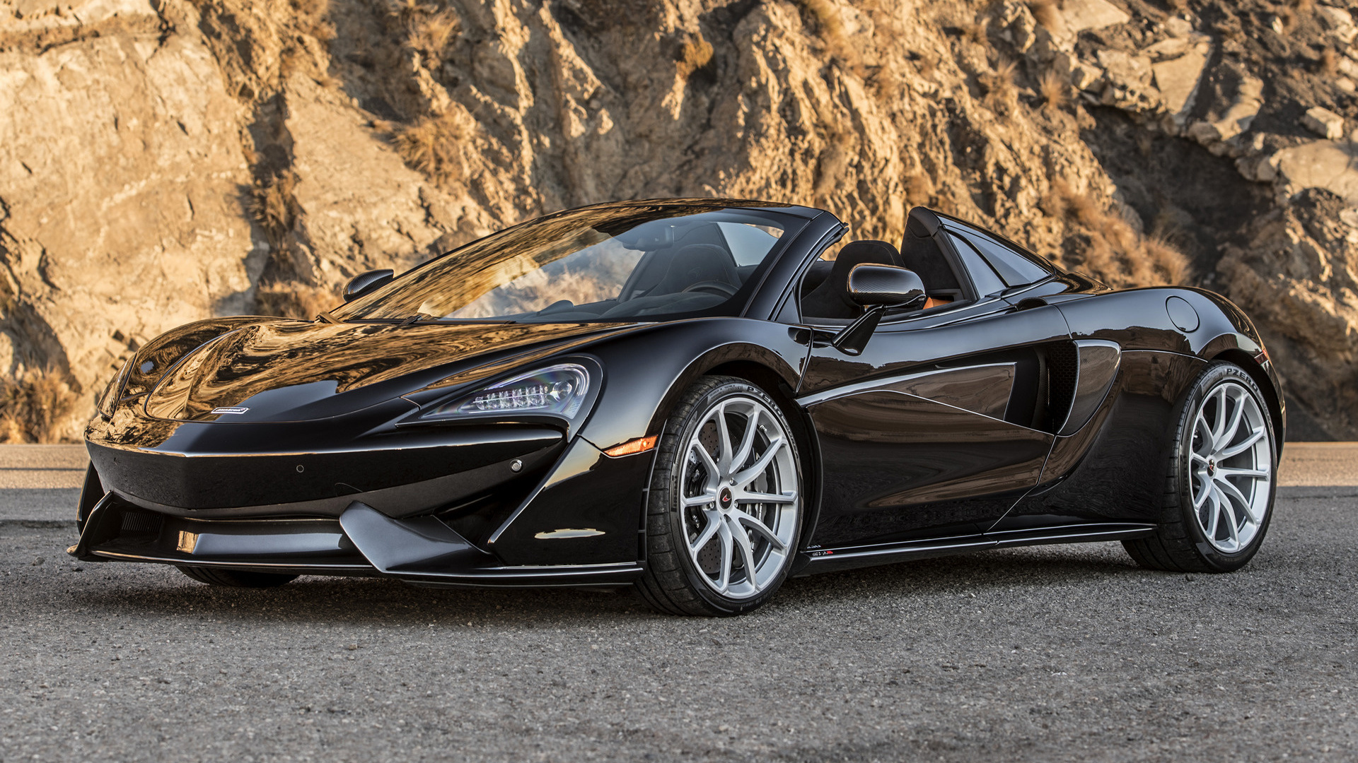 McLaren 570S, Exhilarating performance, Convertible exhilaration, Automotive beauty, 1920x1080 Full HD Desktop