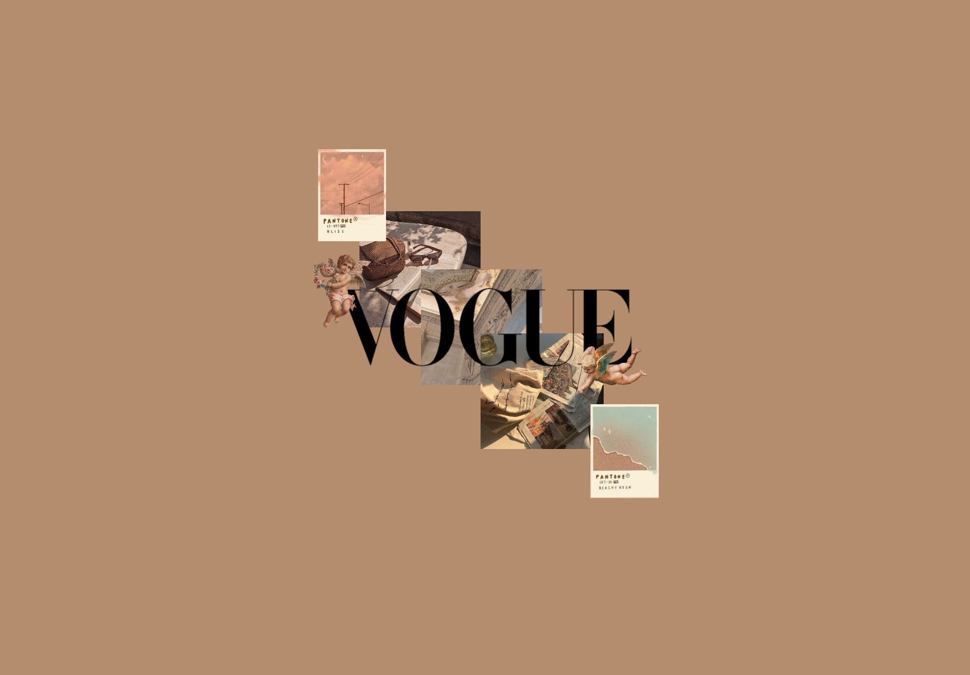 Vogue, Aesthetic Wallpaper, 1970x1380 HD Desktop