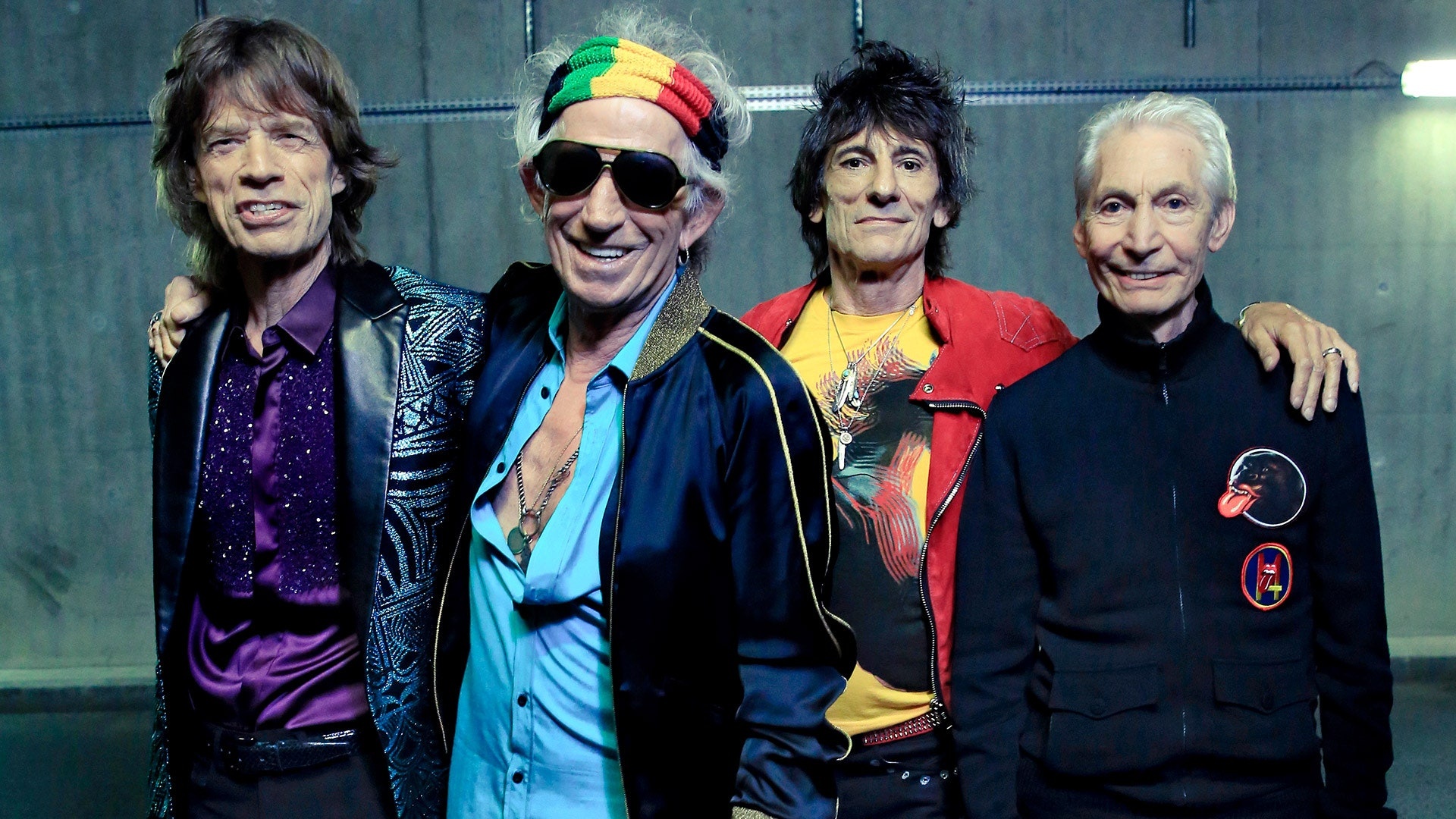 Ronnie Wood, The Rolling Stones, London shop, 1920x1080 Full HD Desktop