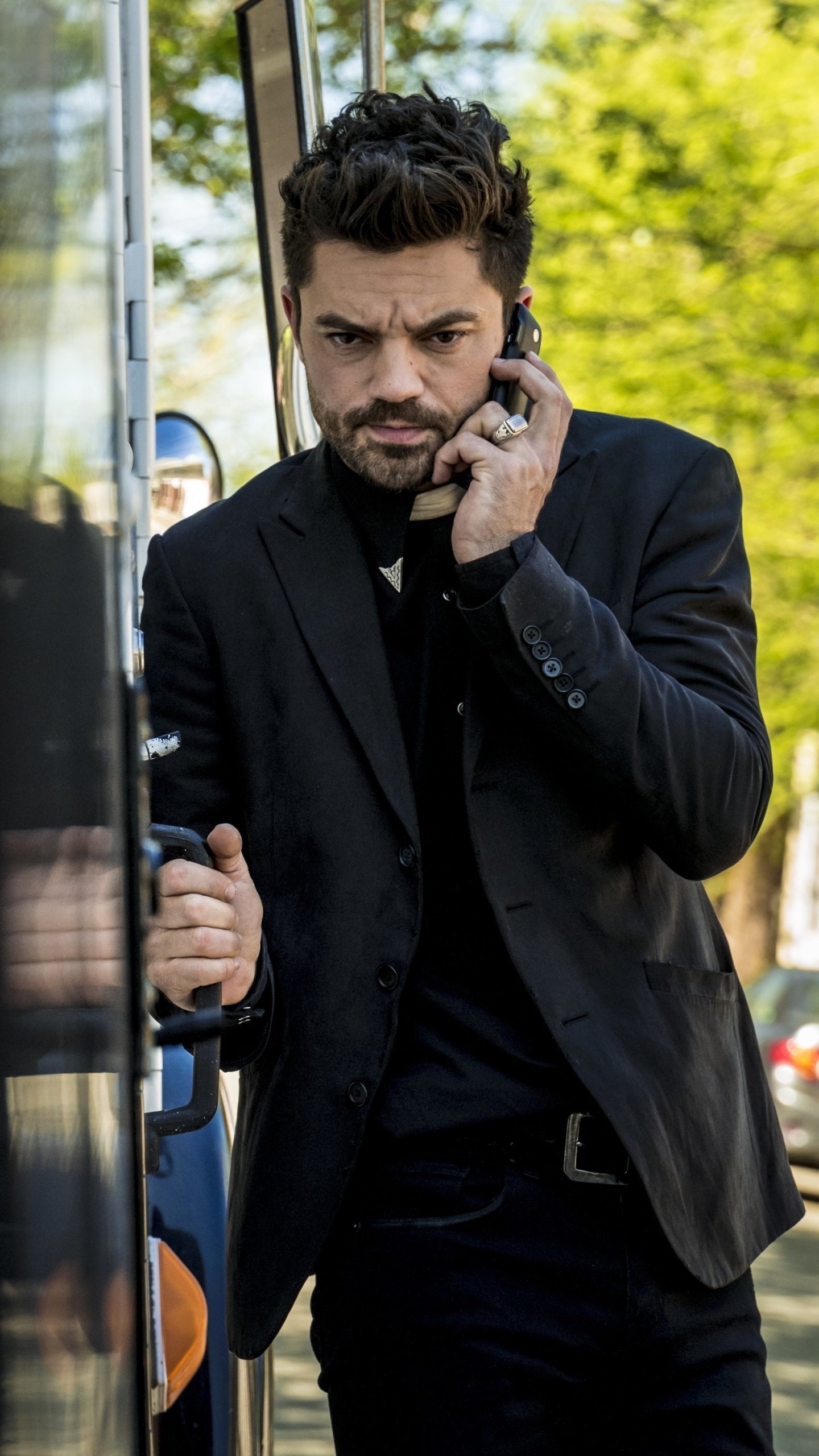 Dominic Cooper, TV show Preacher, Movies, 1440x2560 HD Phone