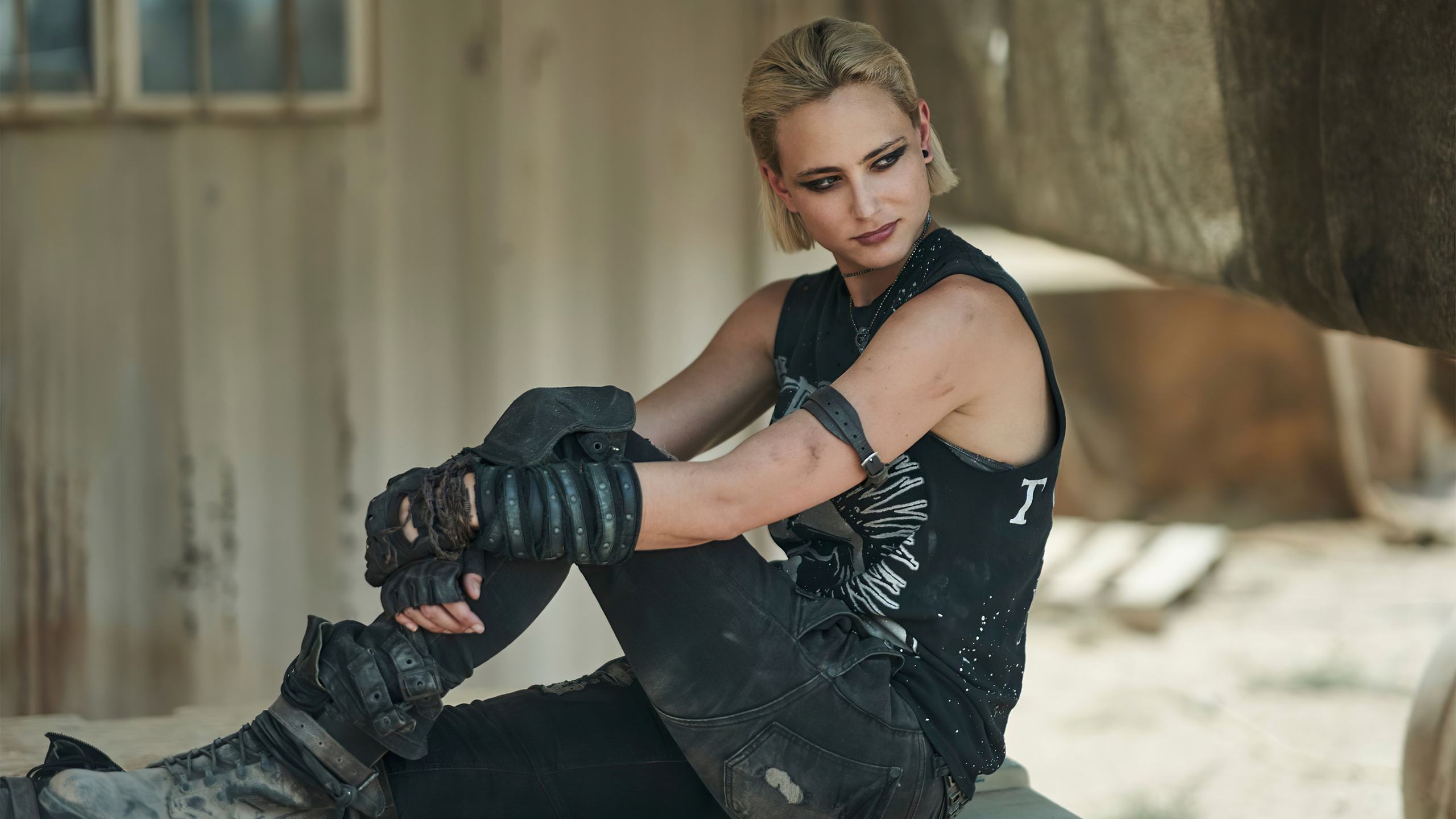 Nora Arnezeder, Army of the Dead, 1440p resolution, HD wallpapers, 2560x1440 HD Desktop