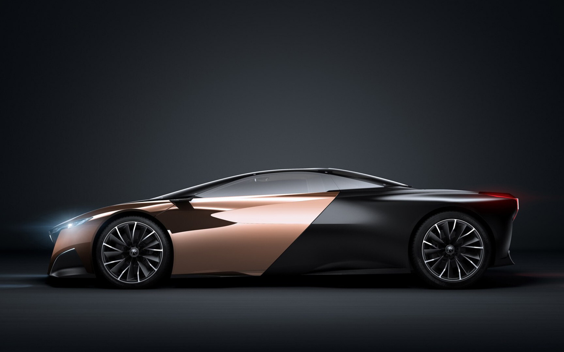 Peugeot Onyx 2, Concept car beauty, Cutting-edge design, Futuristic aesthetics, 1920x1200 HD Desktop