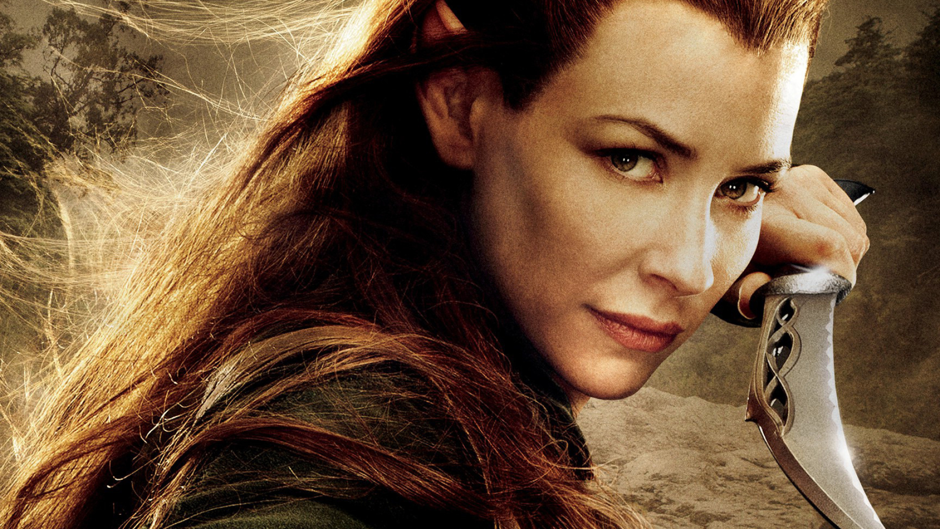 Tauriel, Movies, The Hobbit, Desolation of Smaug, 1920x1080 Full HD Desktop