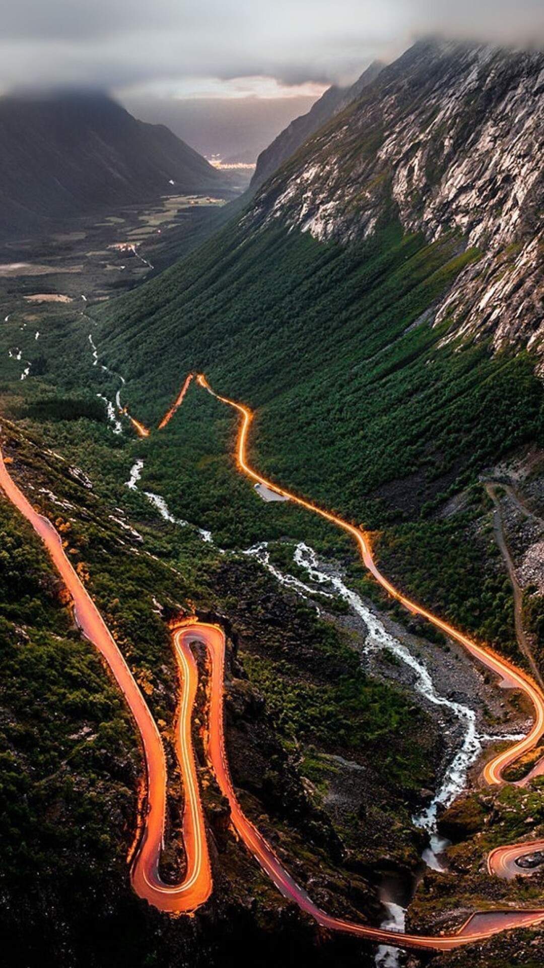 Norway Travels, Trollstigen serpentine road, 1080x1920 Full HD Phone