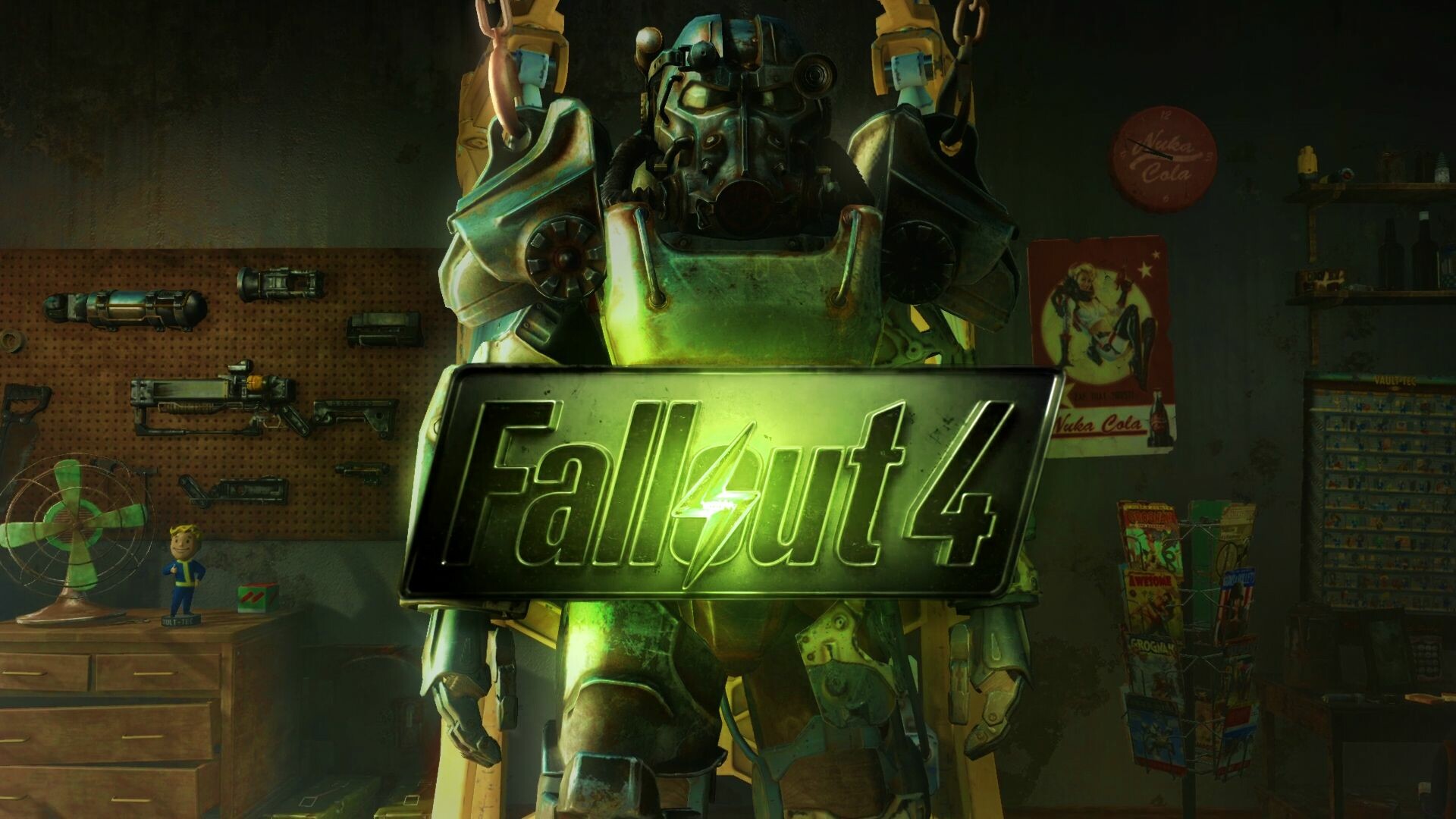 Fallout 4 animated, Wallpapers collection, Dynamic visuals, Animated sequences, 1920x1080 Full HD Desktop