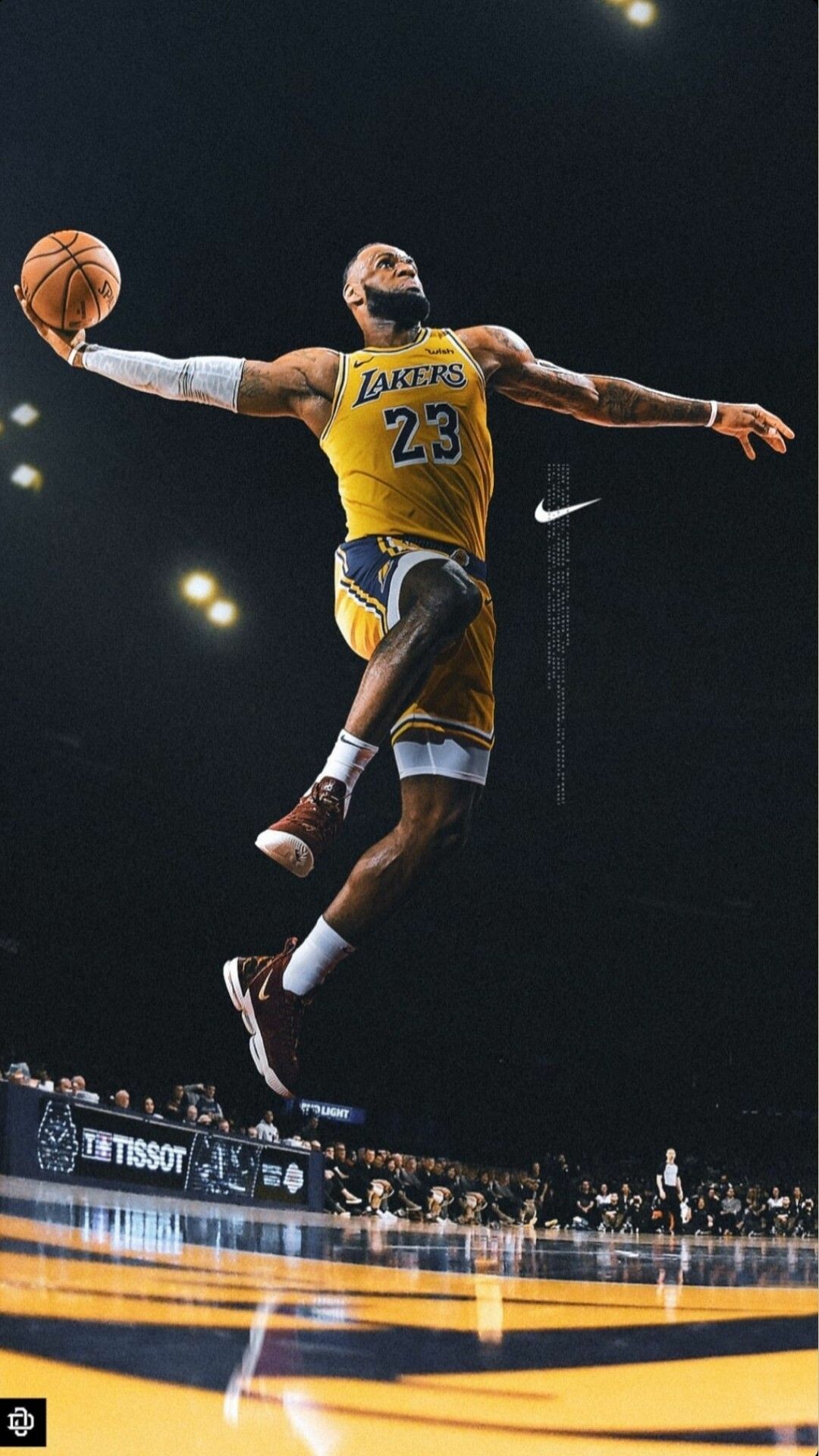 LeBron James, Celebs, Nike LeBron James wallpapers, 1080x1920 Full HD Phone