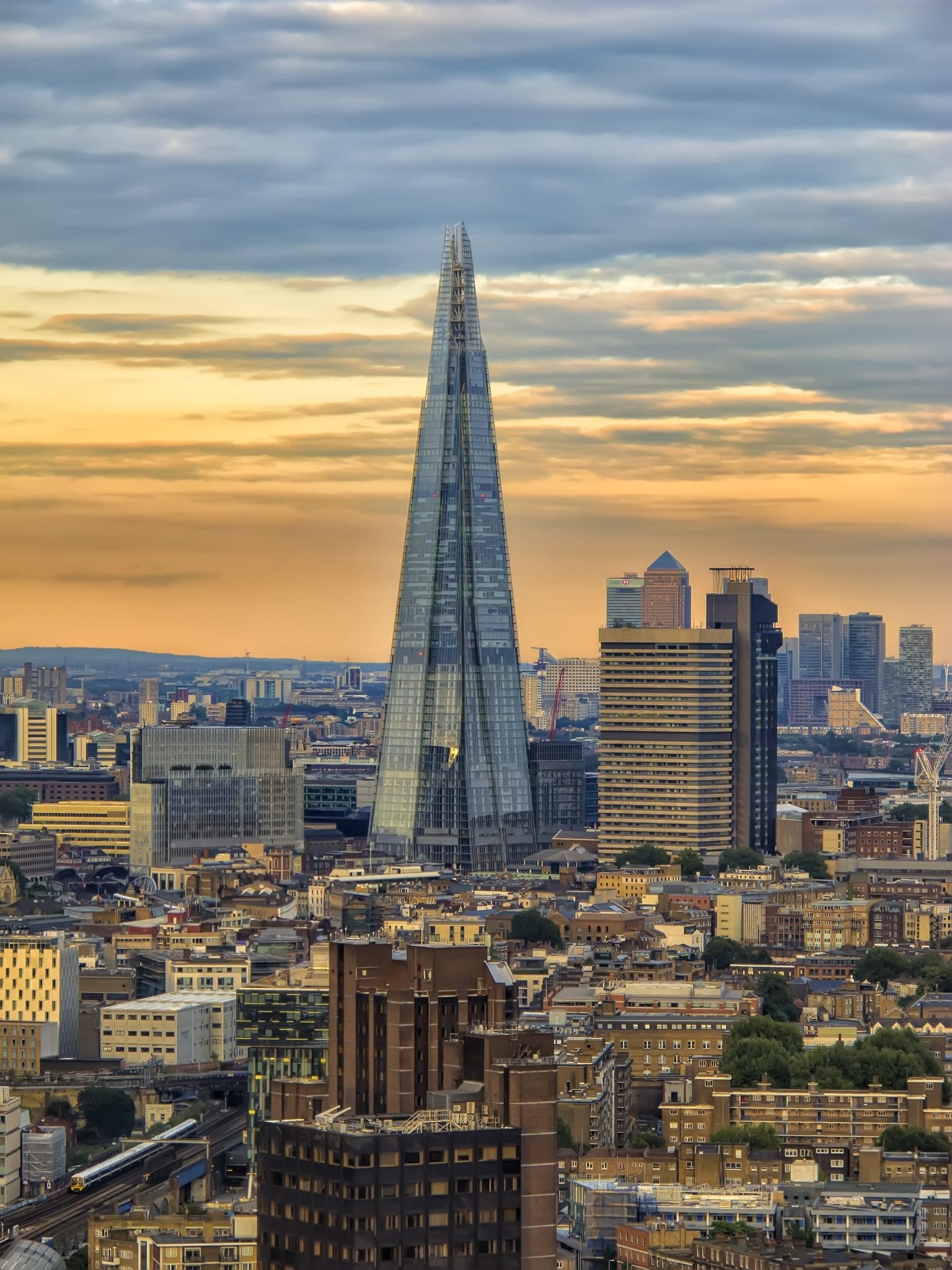 The Shard, London view, London Bridge, Revealed, 1540x2050 HD Phone