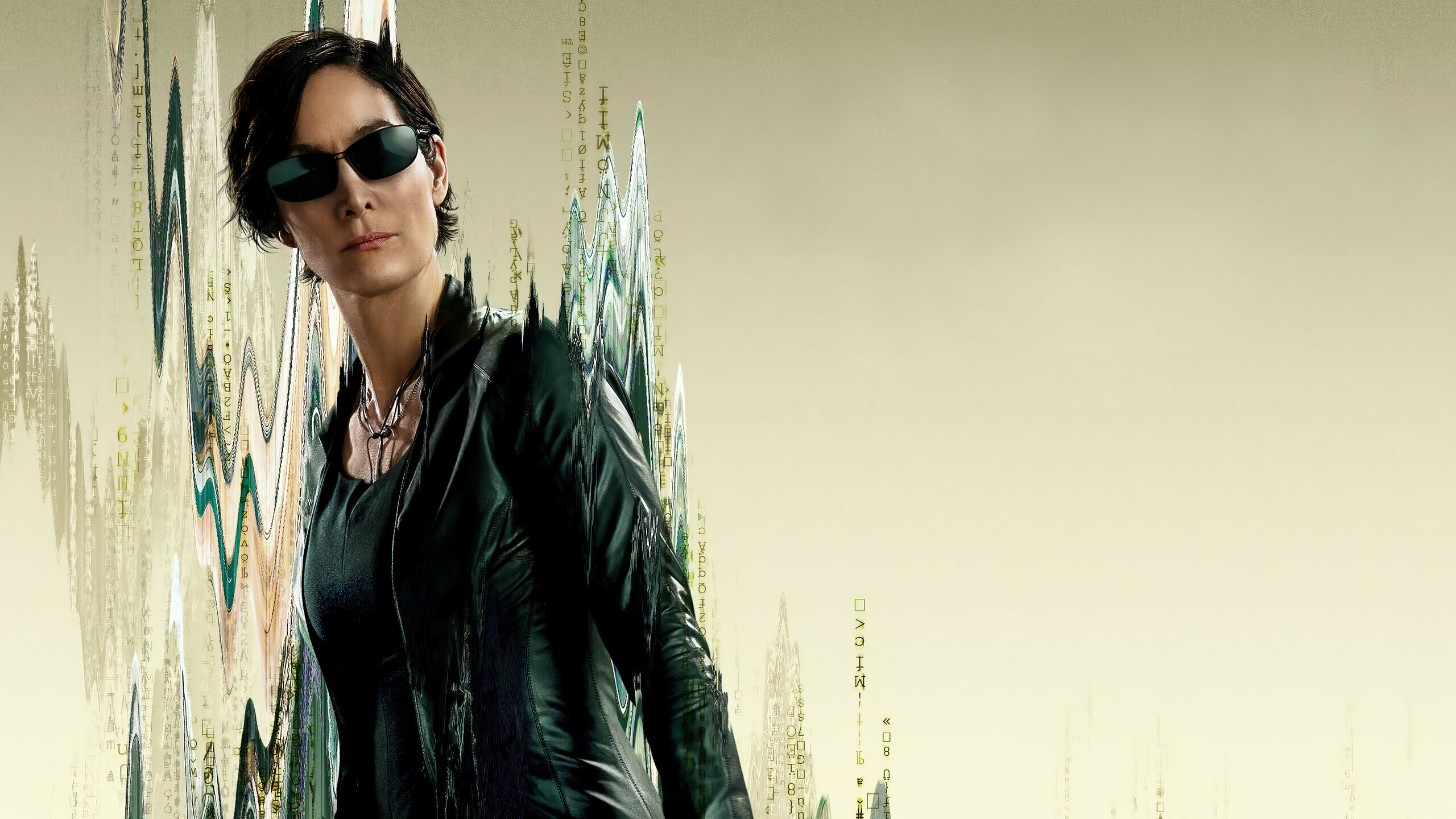 Trinity, The Matrix Resurrections Wallpaper, 2560x1440 HD Desktop