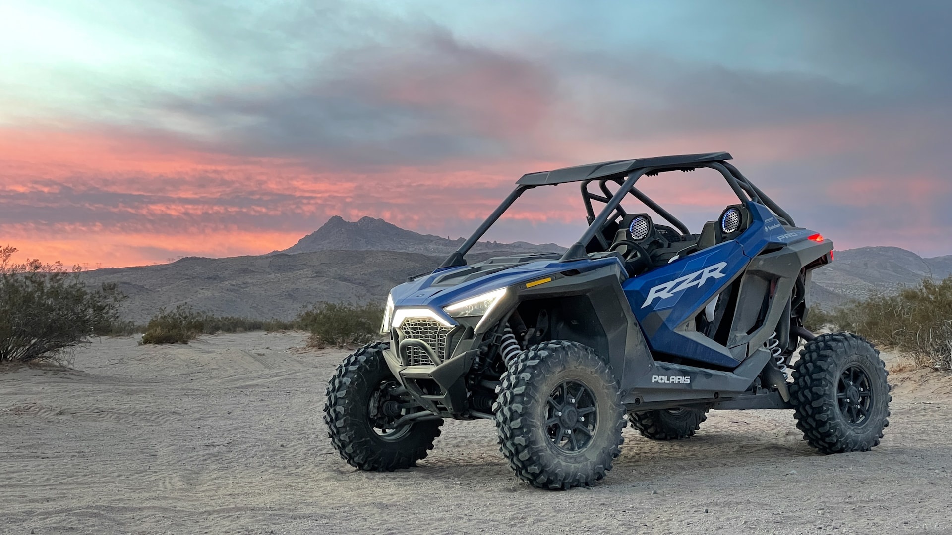 2021 Polaris RZR XP Pro, Rockford Fosgate special edition, Desert miles, Party tunes, 1920x1080 Full HD Desktop