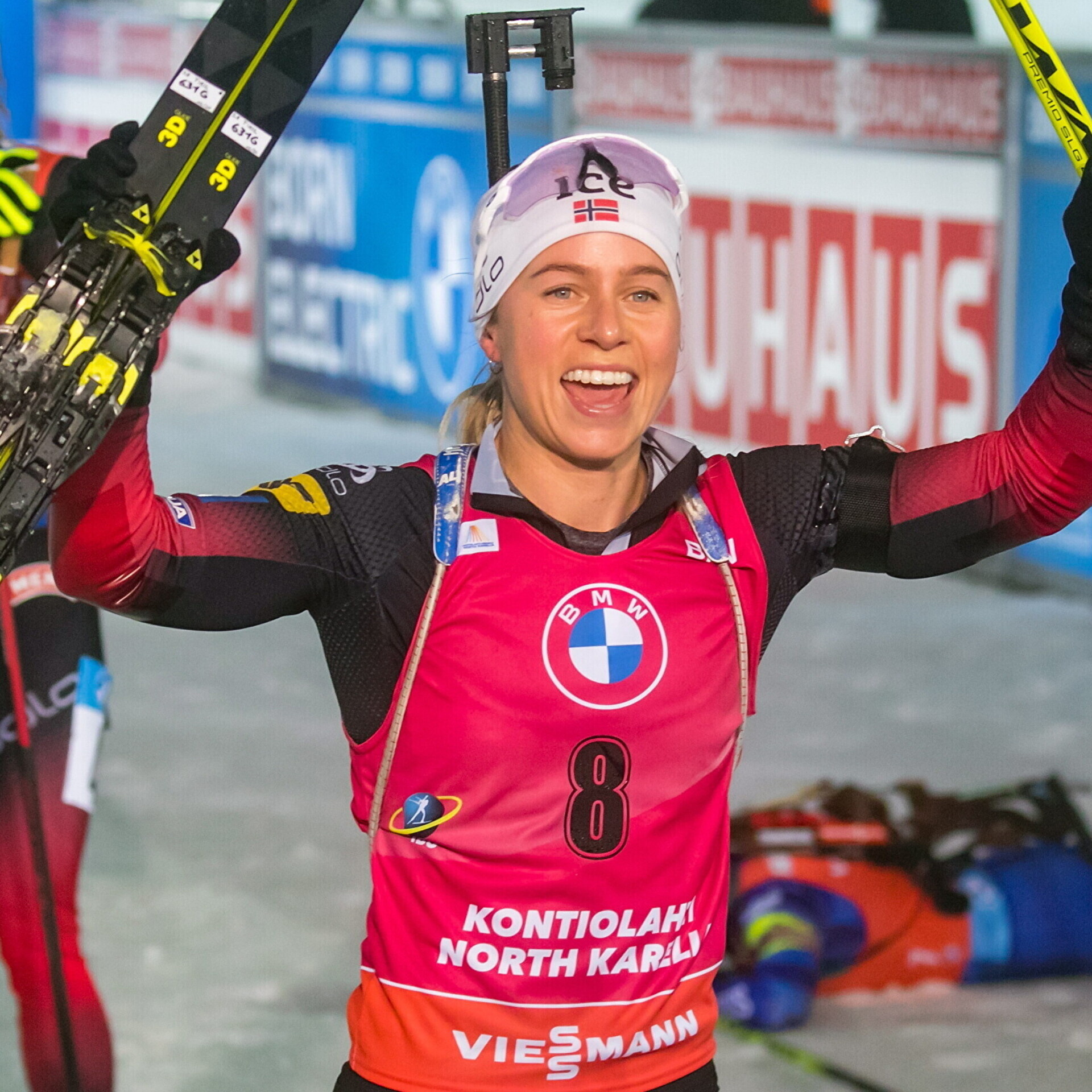 Tiril Eckhoff, Perfect weekend, Eckhoff's victory, 1920x1920 HD Phone