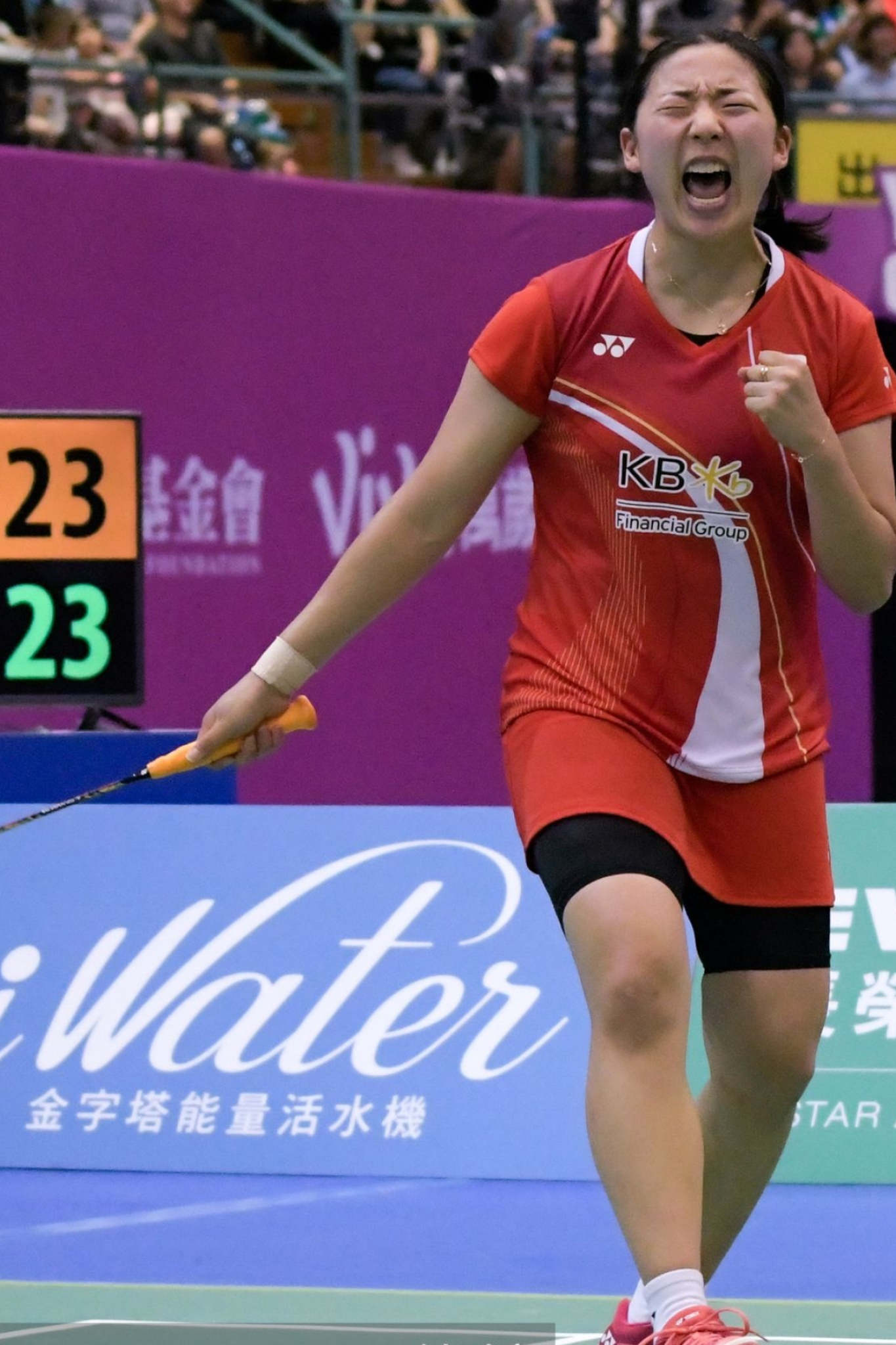 Kong Hee-yong, Badminton WD, 1370x2050 HD Phone