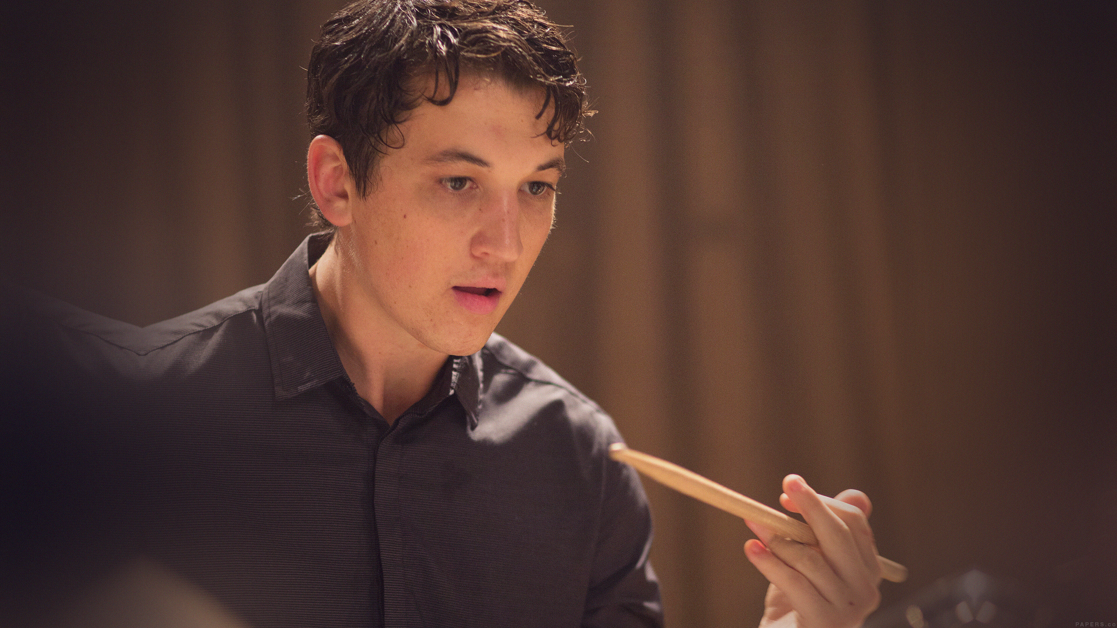 Whiplash, Captivating film stills, Drumming excellence, Artistic depiction, 3840x2160 4K Desktop