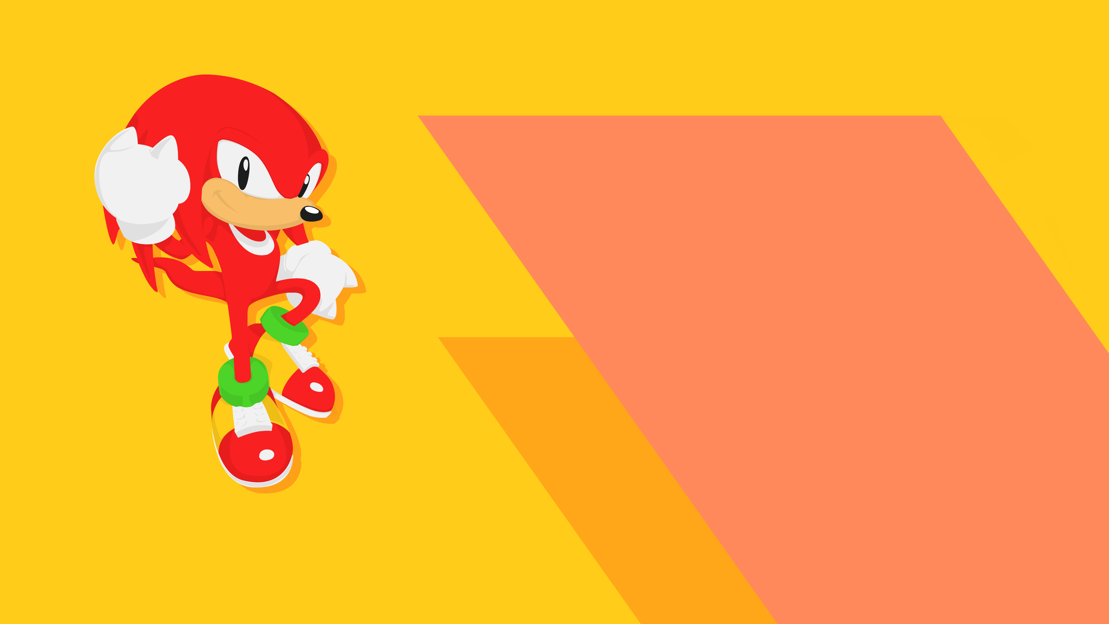 Knuckles the Echidna, Gaming, Sonic character, Wallpaper, 3840x2160 4K Desktop